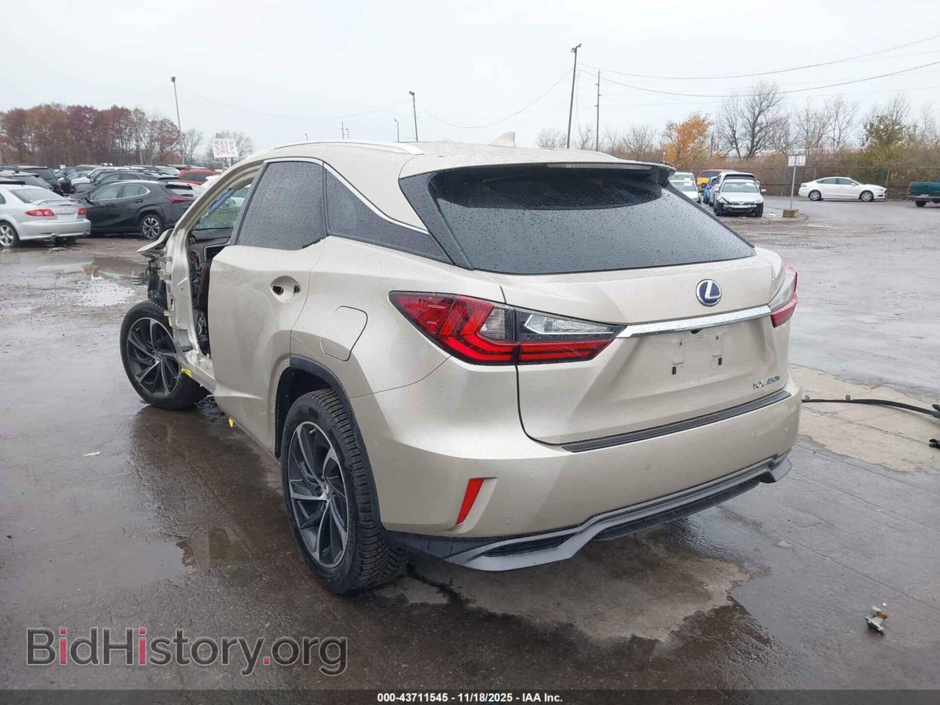 2017 LEXUS RX 450H - VIN: 2T2BGMCA1HC019573 - Фото 3