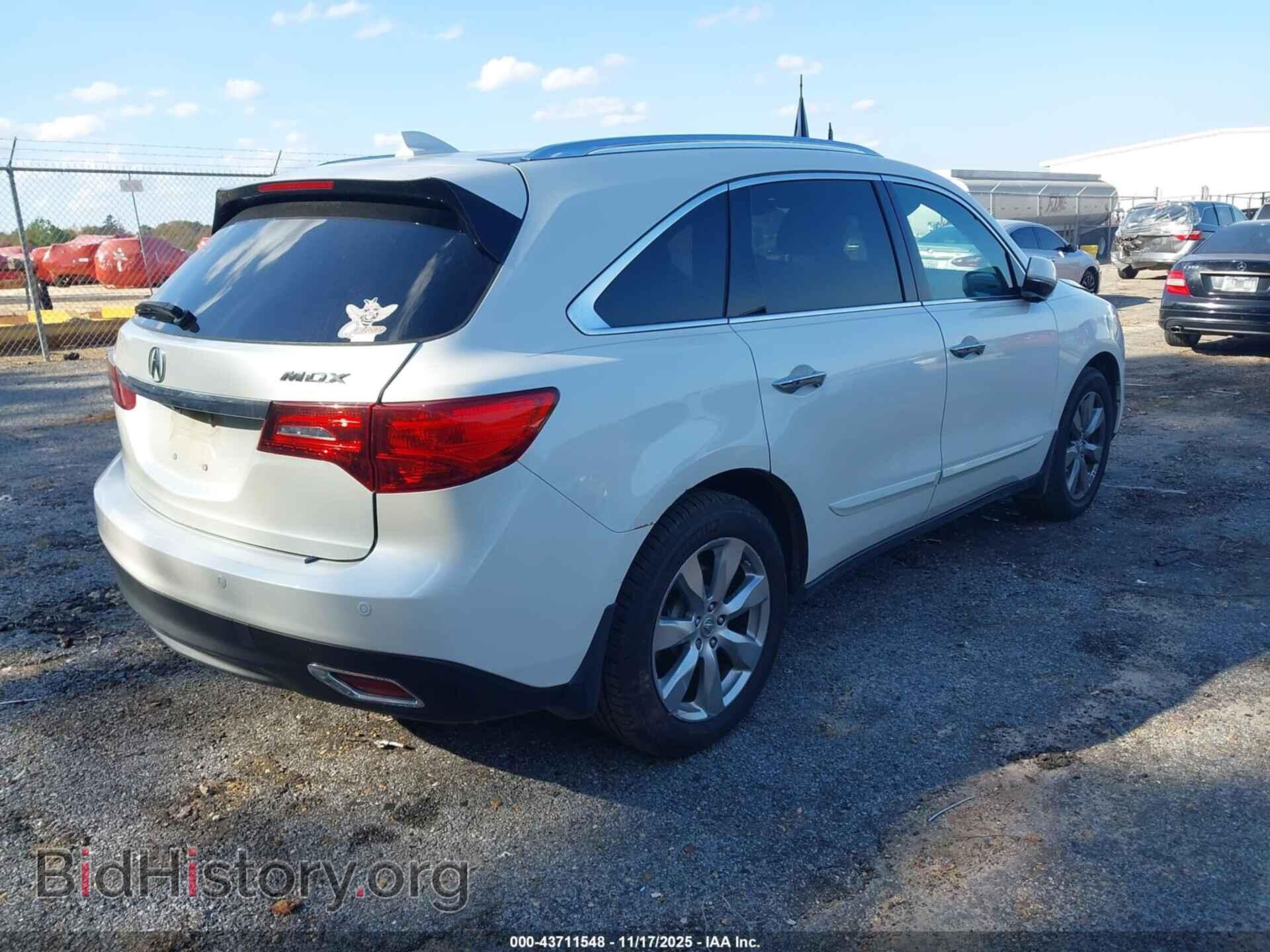 2016 ACURA MDX - VIN: 5FRYD3H97GB016136 - Фото 4