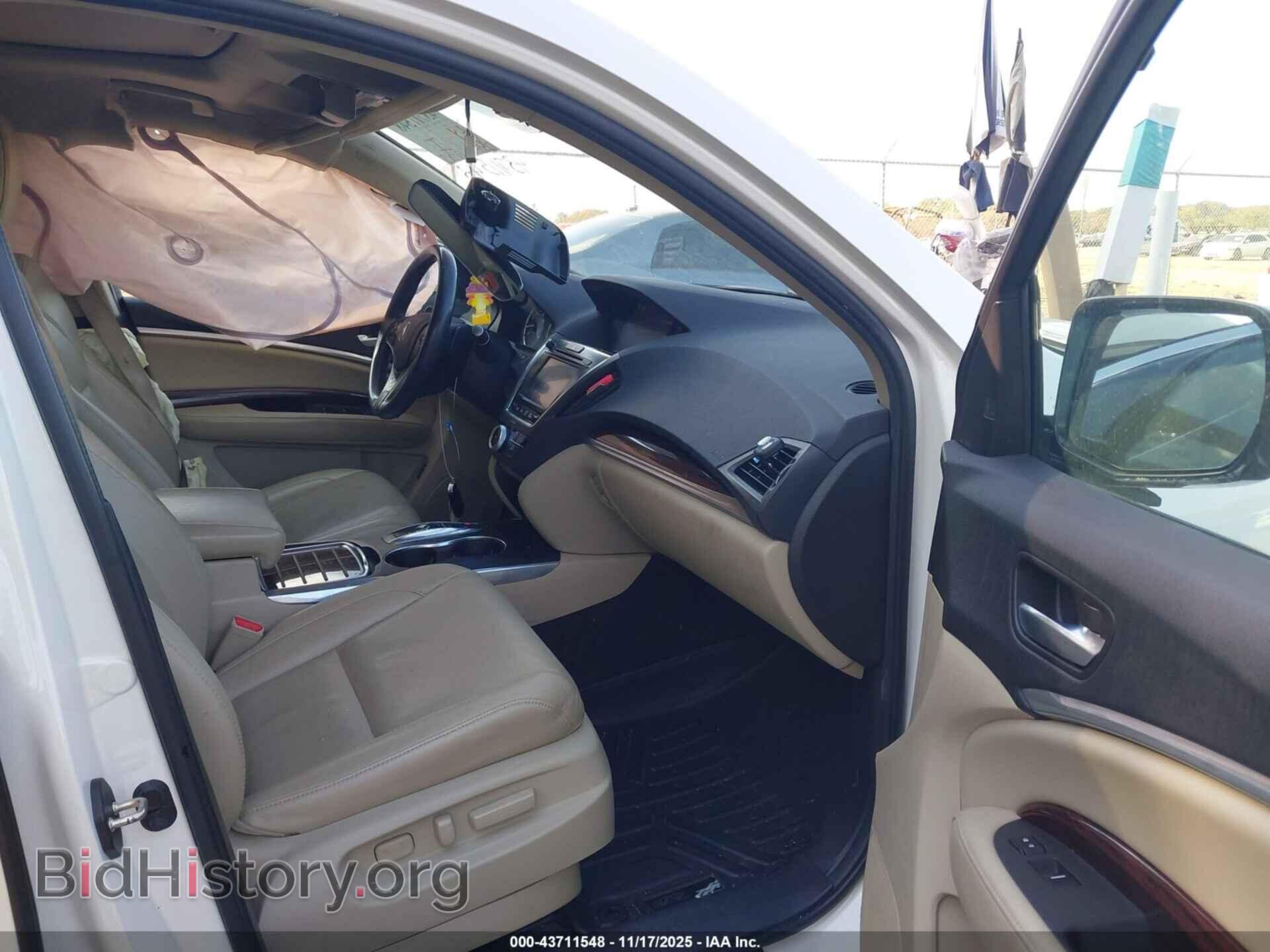 2016 ACURA MDX - VIN: 5FRYD3H97GB016136 - Фото 5