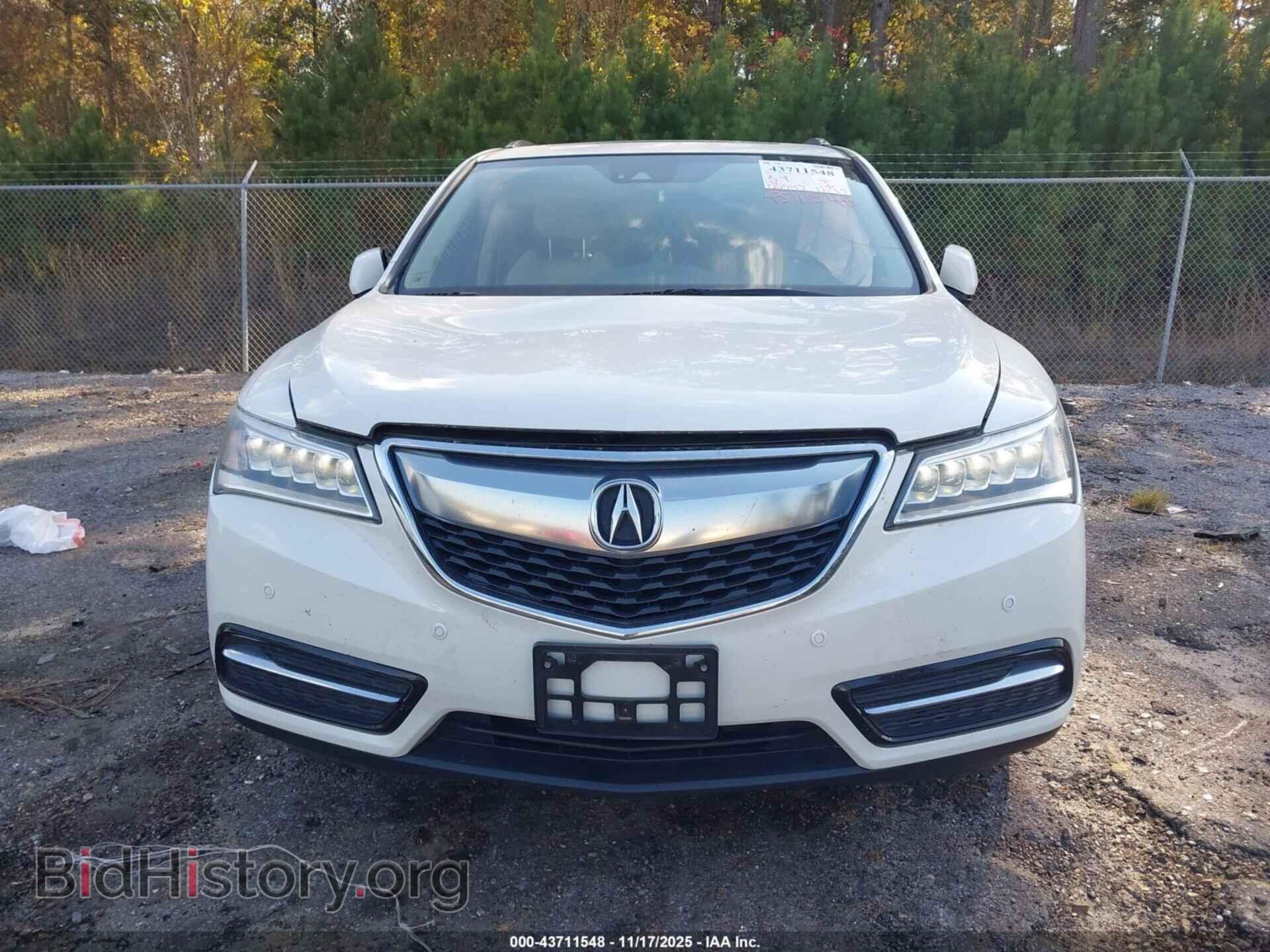2016 ACURA MDX - VIN: 5FRYD3H97GB016136 - Фото 6