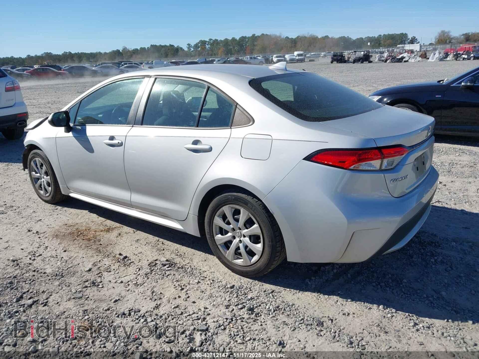 2020 TOYOTA COROLLA - VIN: 5YFEPRAE0LP084251 - Фото 3