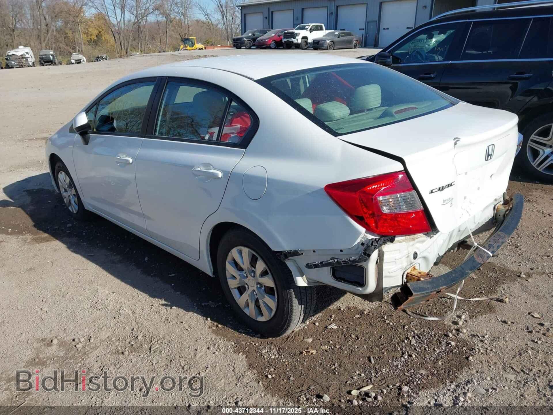 2012 HONDA CIVIC - VIN: 19XFB2F53CE022038 - Фото 3