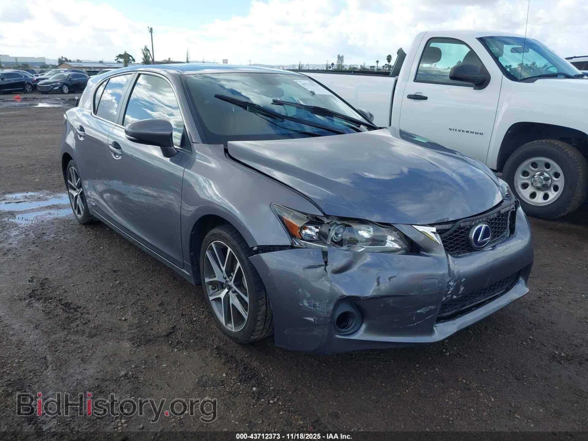 Photo JTHKD5BH4C2107010 - LEXUS CT 200H 2012