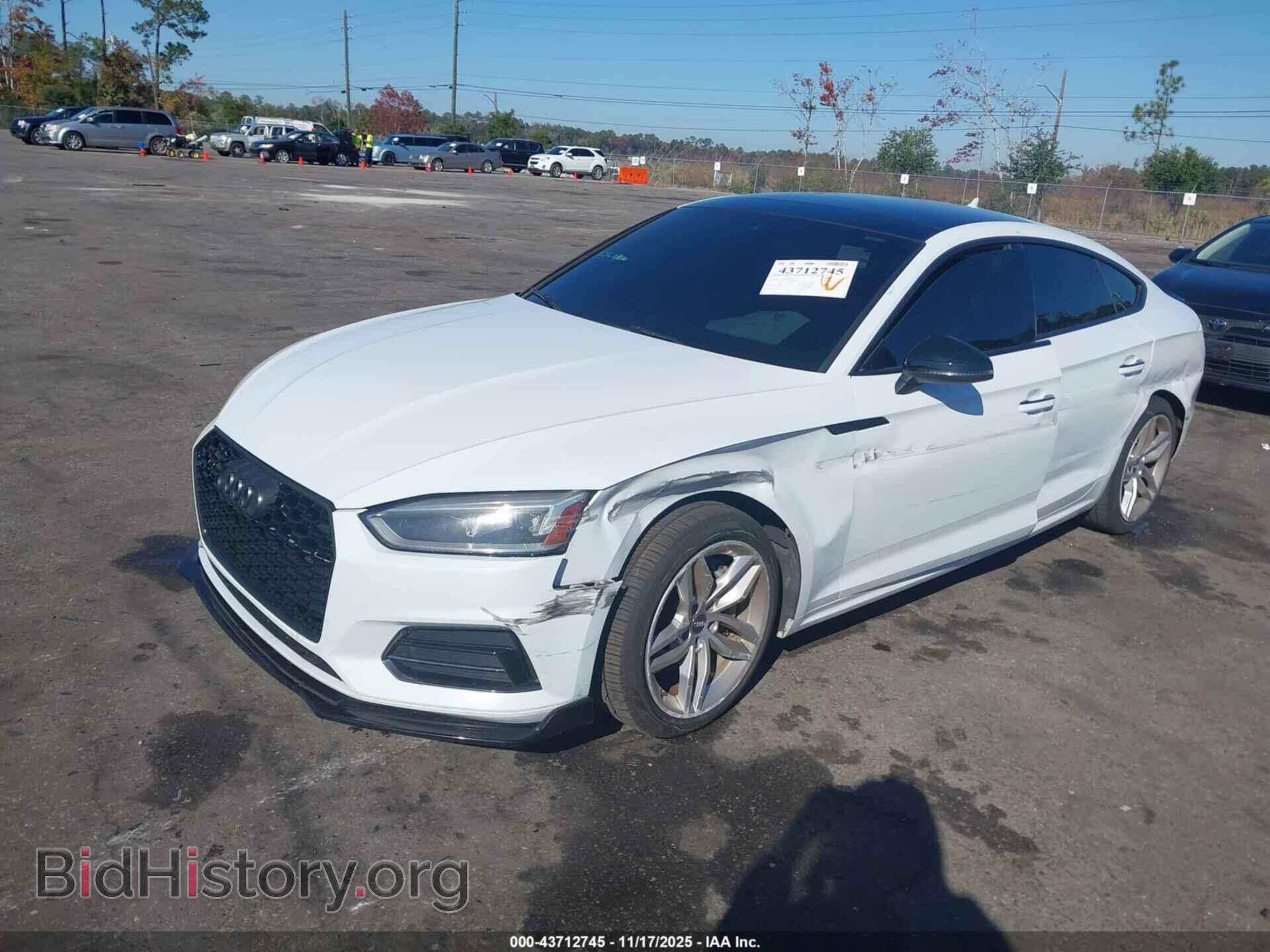 2019 AUDI A5 - VIN: WAUANCF55KA062997 - Фото 2