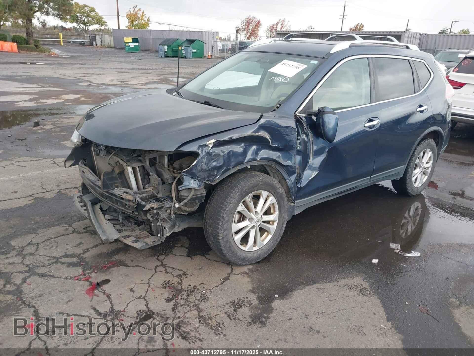 2016 NISSAN ROGUE - VIN: KNMAT2MV4GP665451 - Фото 2