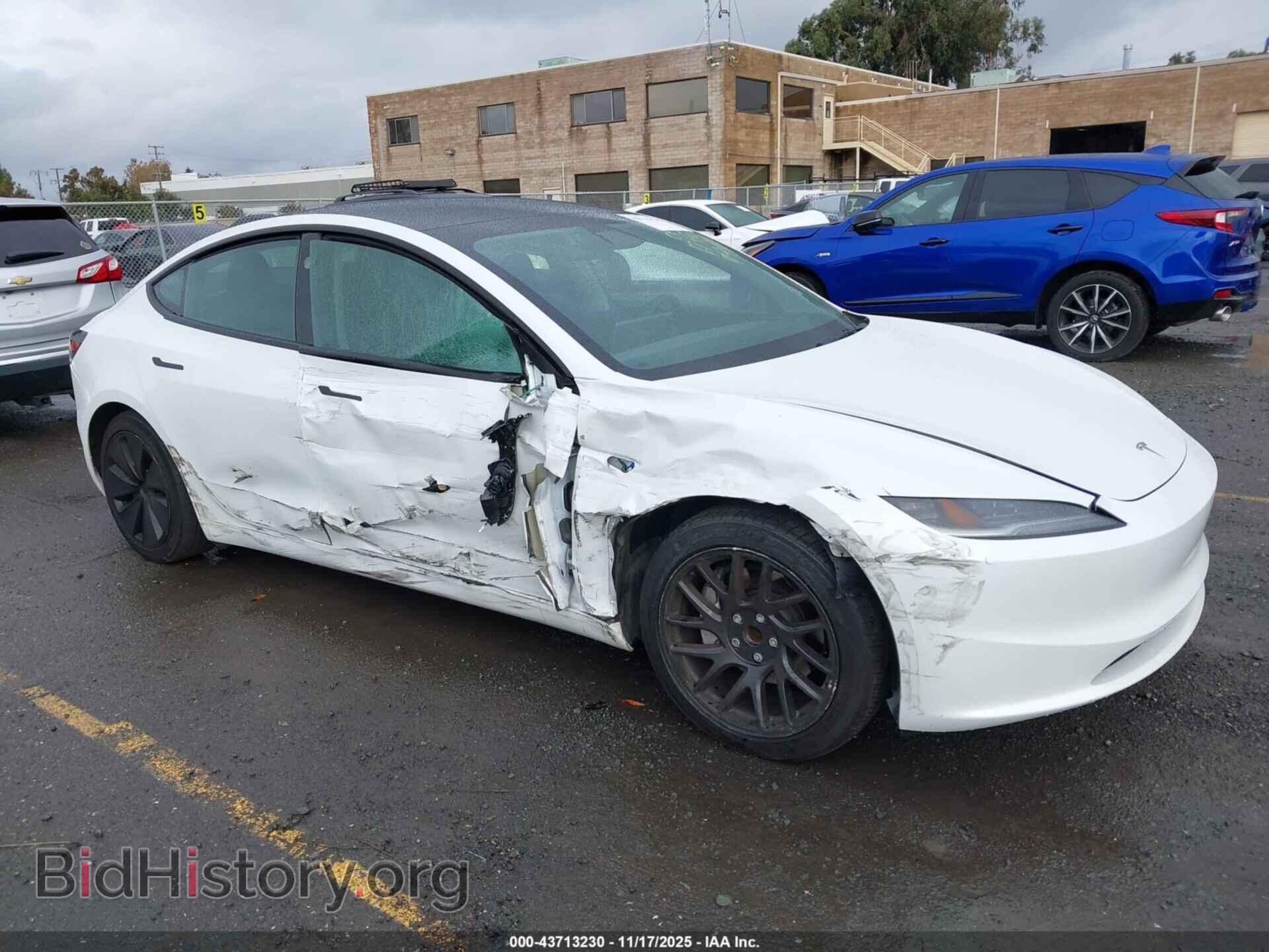 Photo 5YJ3E1EA7RF859428 - TESLA MODEL 3 2024