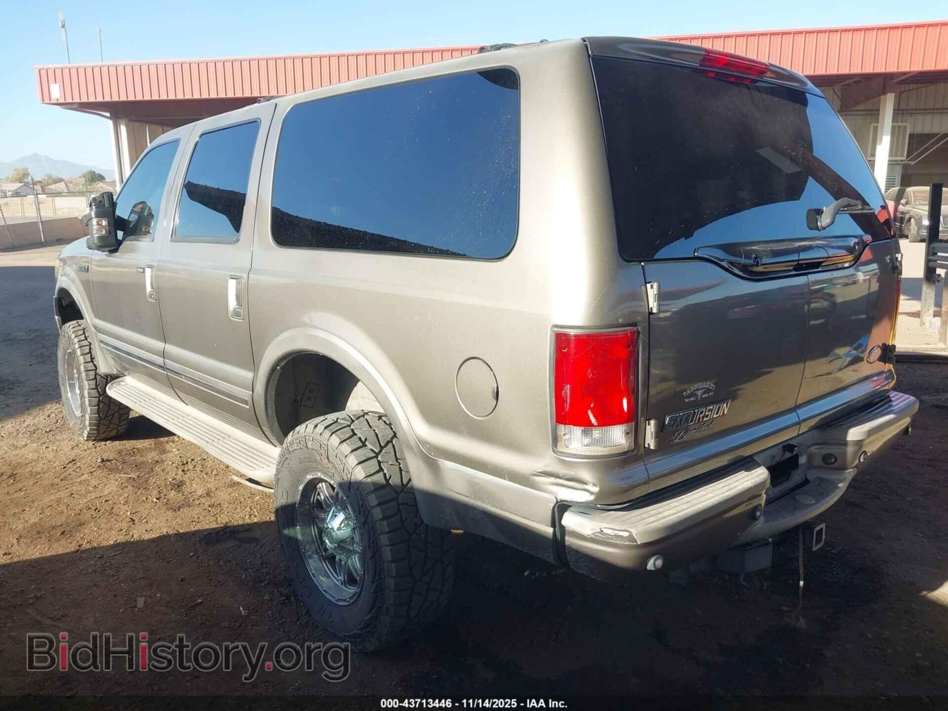 2005 FORD EXCURSION - VIN: 1FMSU43PX5ED44308 - Photo 3