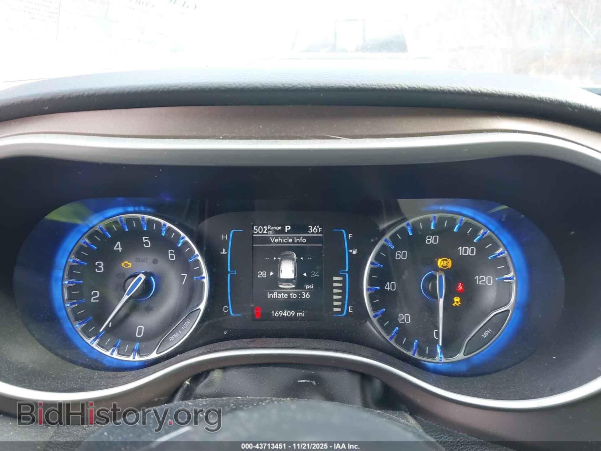 2017 CHRYSLER PACIFICA - VIN: 2C4RC1DG5HR513029 - Фото 7