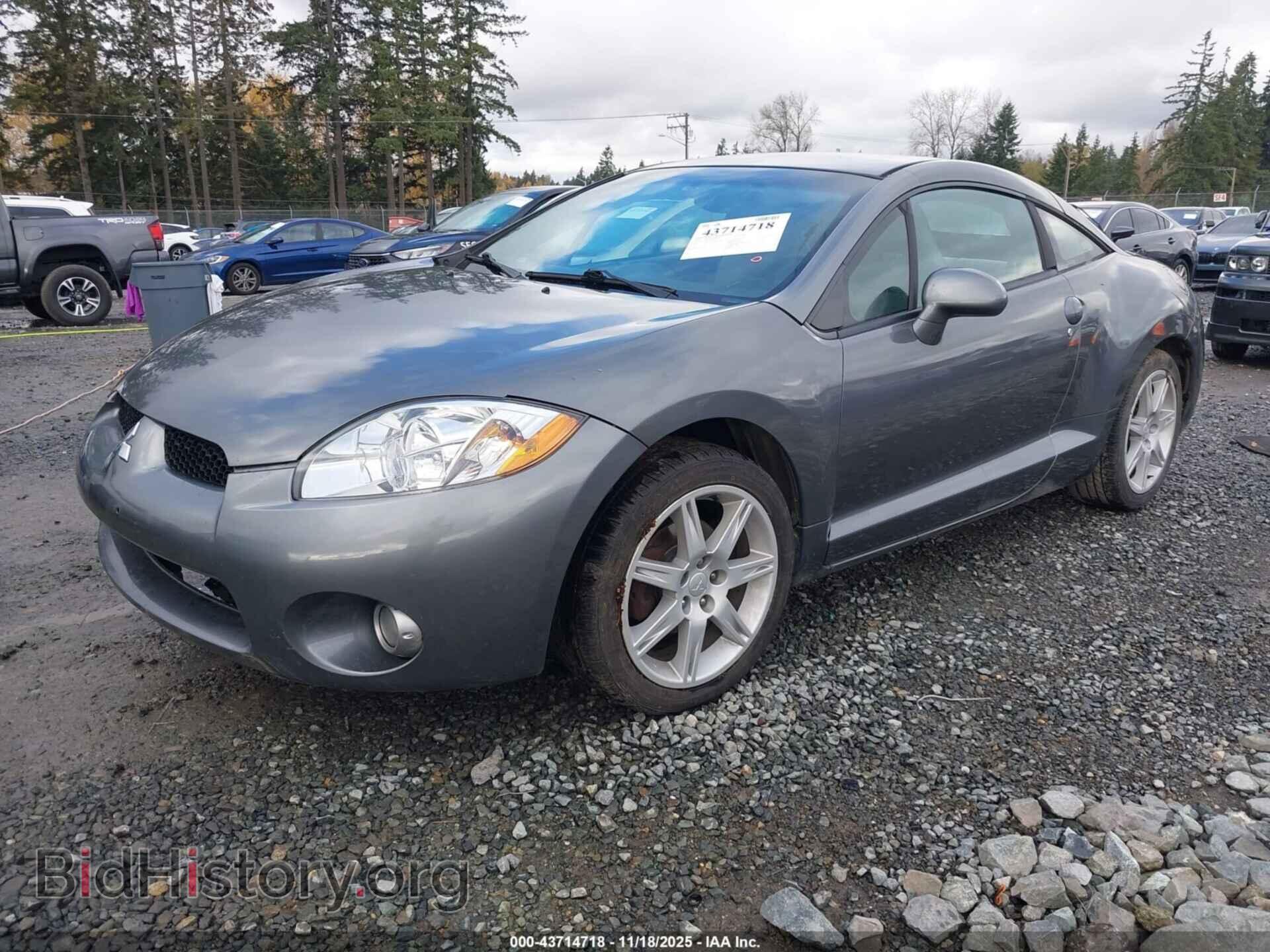 2006 MITSUBISHI ECLIPSE - VIN: 4A3AK34T96E014346 - Фото 2