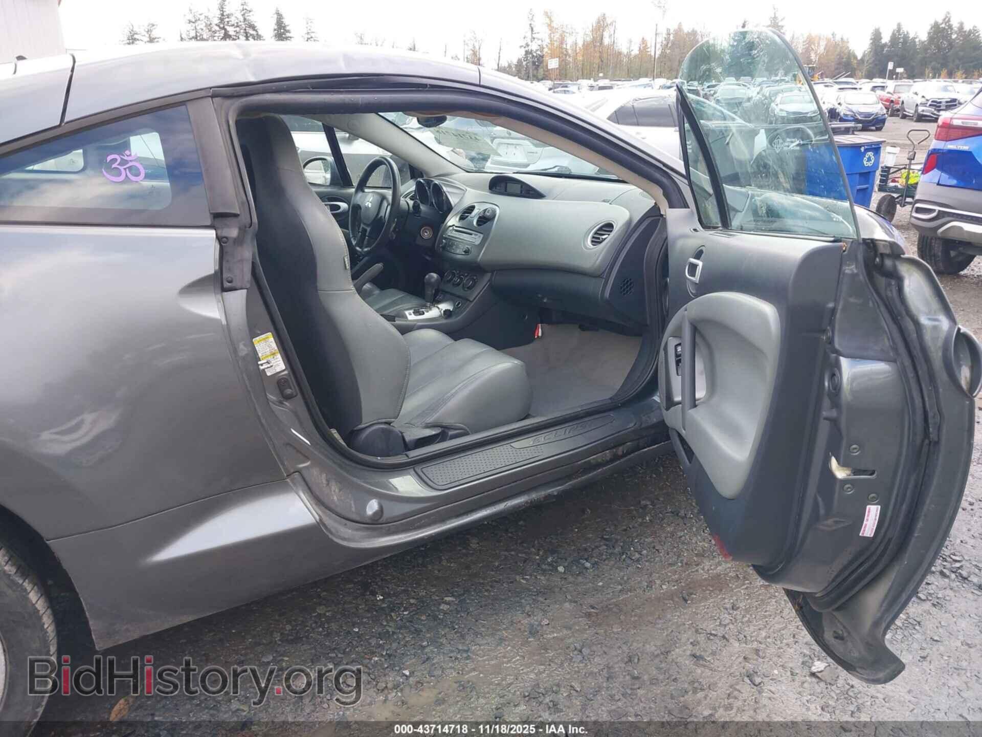 2006 MITSUBISHI ECLIPSE - VIN: 4A3AK34T96E014346 - Фото 5