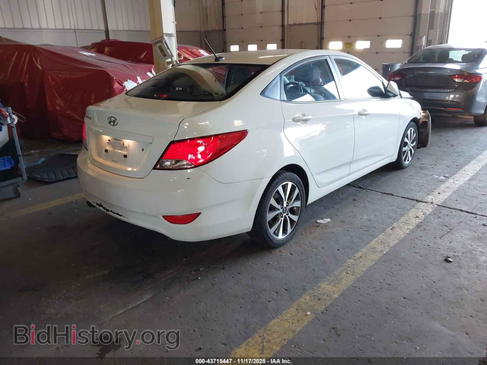 2015 HYUNDAI ACCENT - VIN: KMHCU4AE3FU821867 - Фото 4
