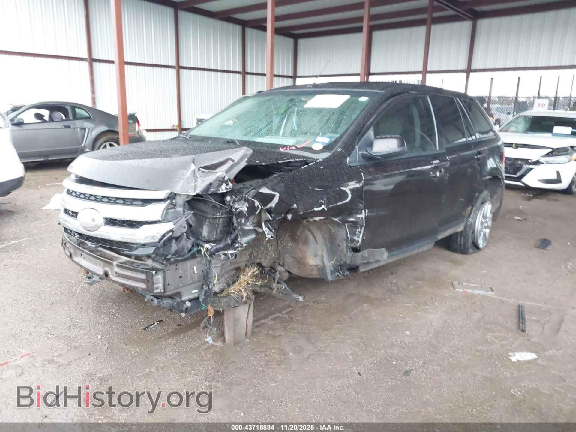 2014 FORD EDGE - VIN: 2FMDK3JC3EBB54595 - Фото 2
