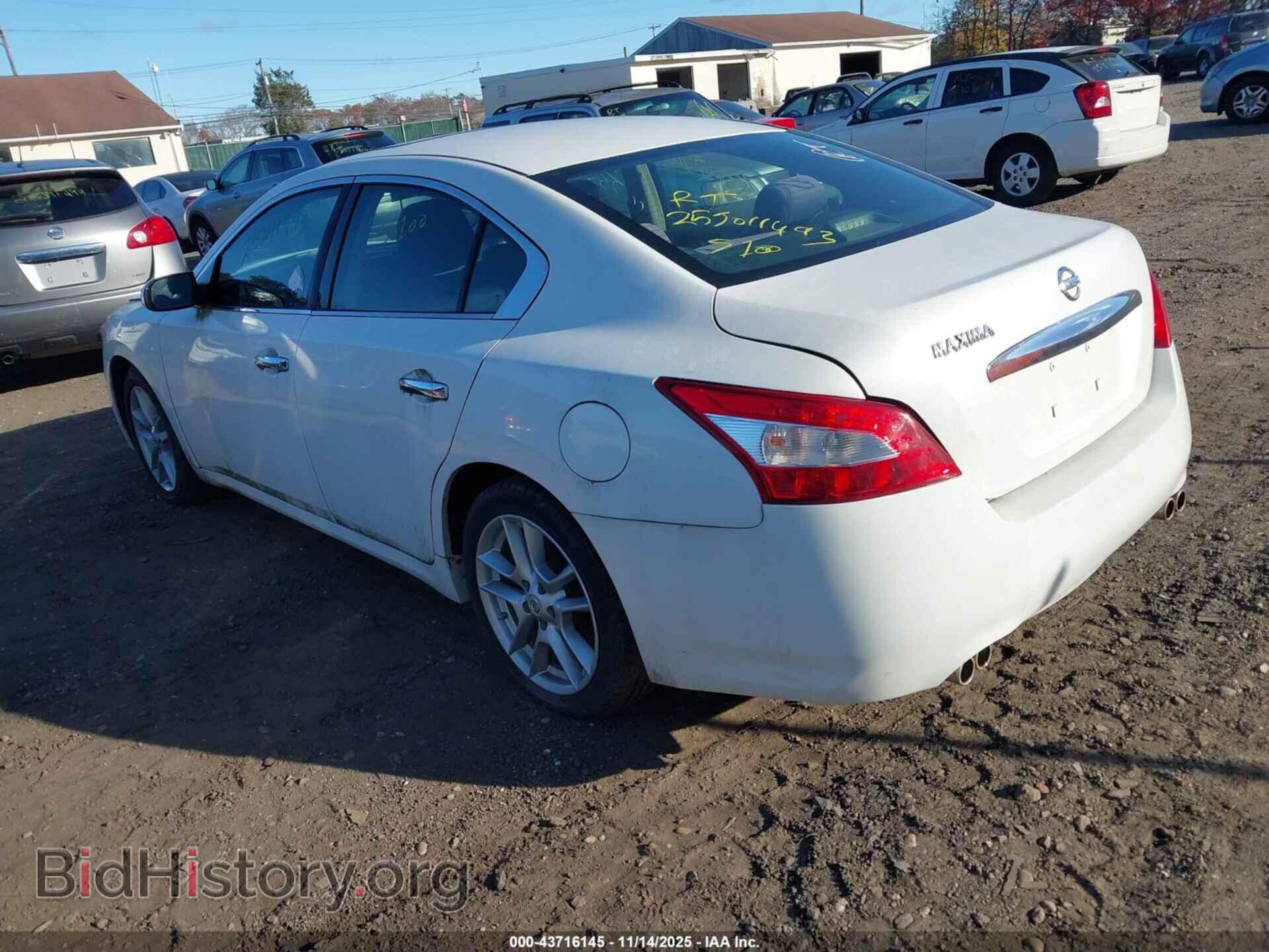 2009 NISSAN MAXIMA - VIN: 1N4AA51E29C836368 - Фото 3