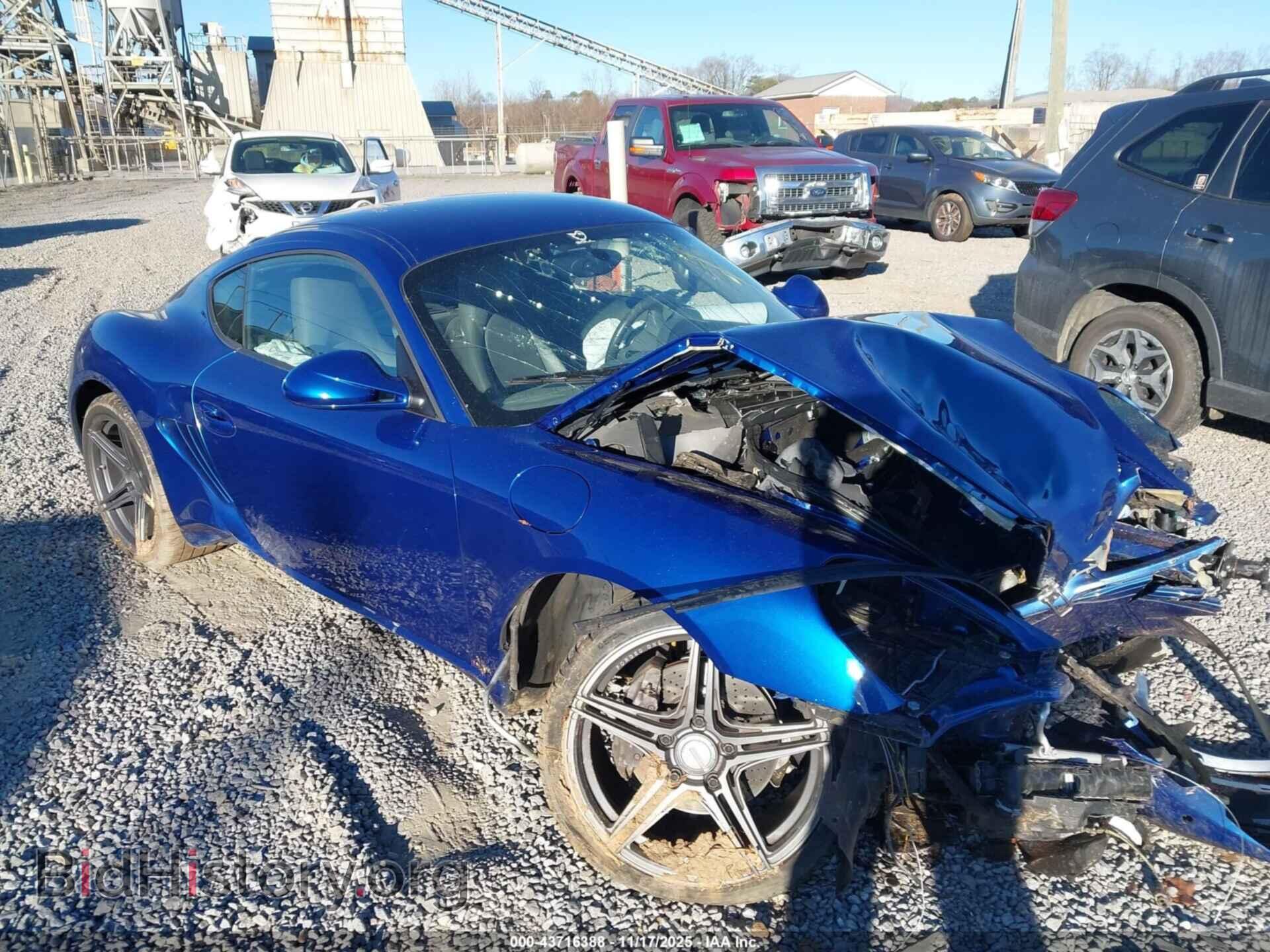 Photo WP0AA2A87CS760162 - PORSCHE CAYMAN 2012