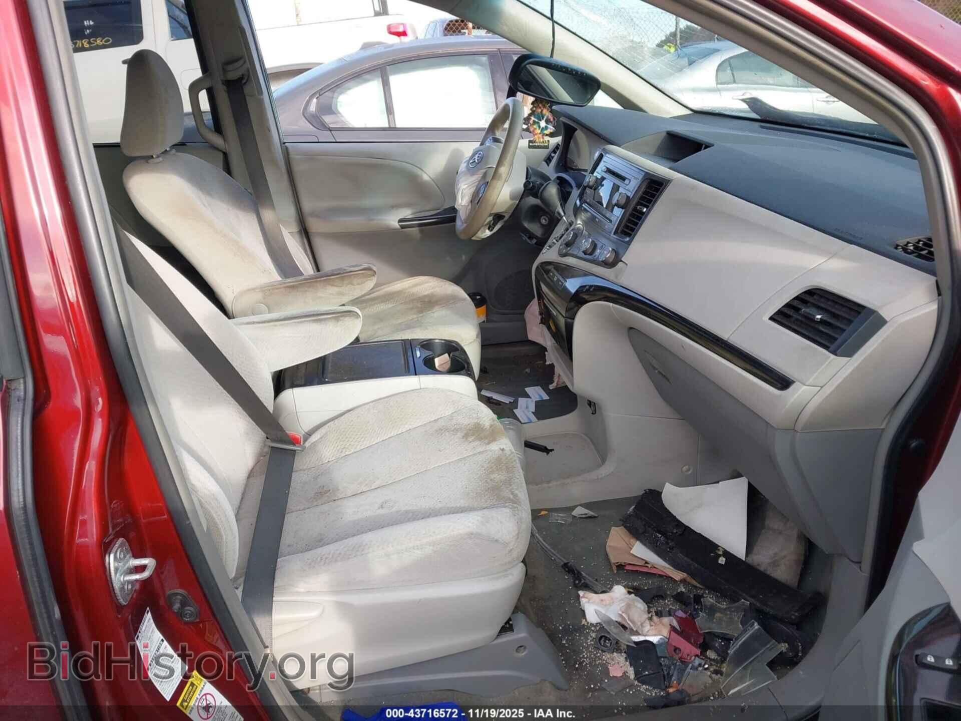 2012 TOYOTA SIENNA - VIN: 5TDJK3DC9CS038686 - Фото 5