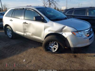 2010 Ford EDGE SE, silver — VIN 2FMDK3GC8ABB11968, IAAI
