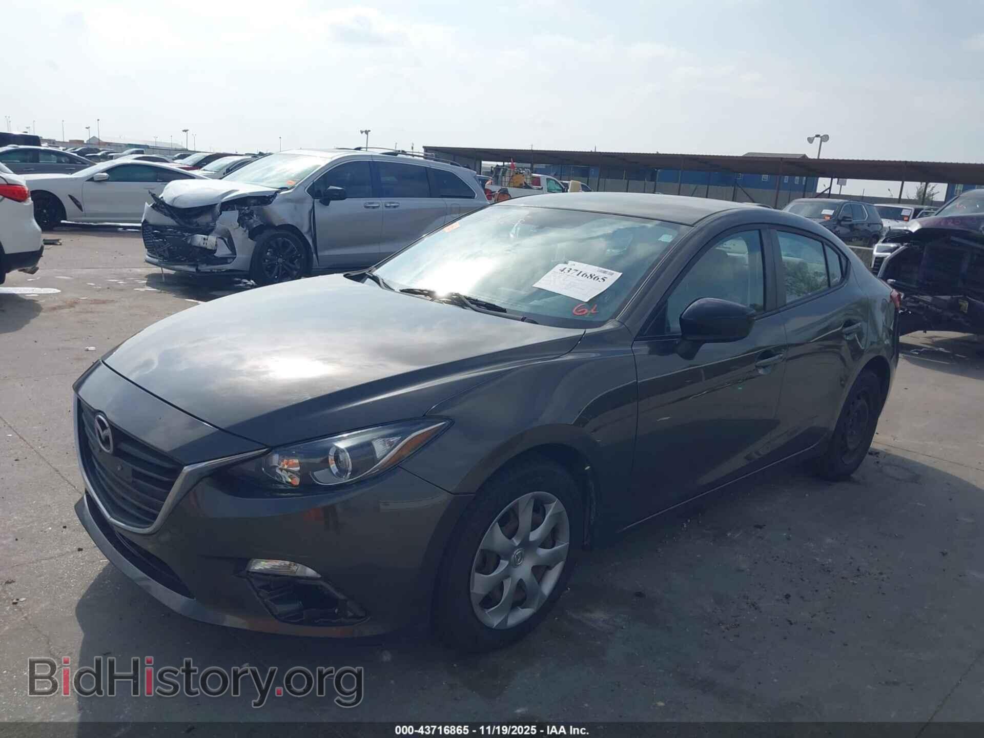 2014 MAZDA MAZDA3 - VIN: JM1BM1T77E1125641 - Фото 2