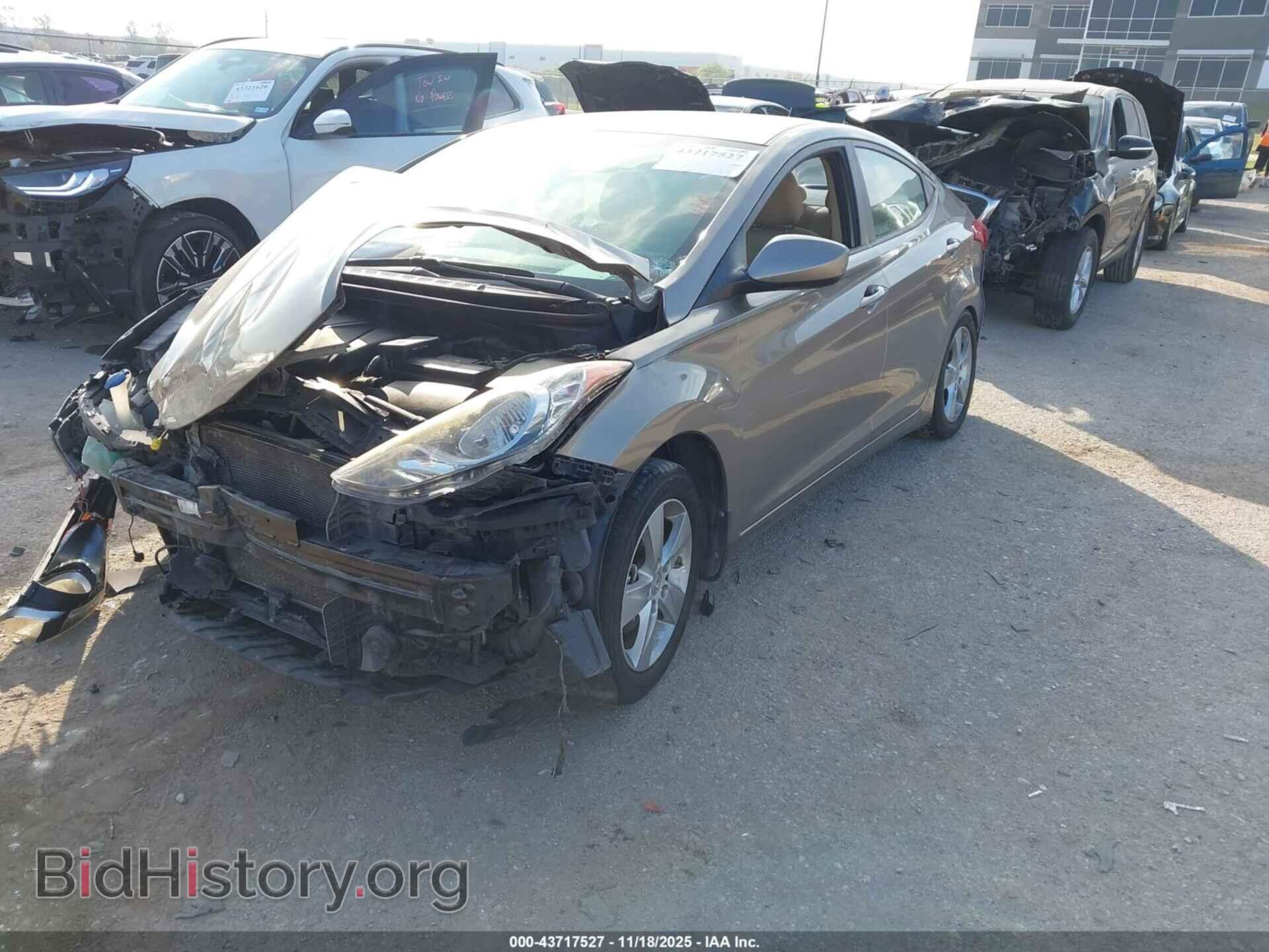 2013 HYUNDAI ELANTRA - VIN: 5NPDH4AE0DH292933 - Фото 2