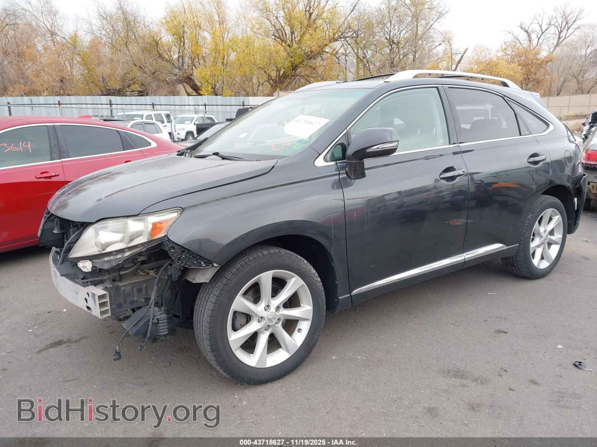 2010 LEXUS RX 350 - VIN: JTJBK1BA8A2006159 - Фото 2