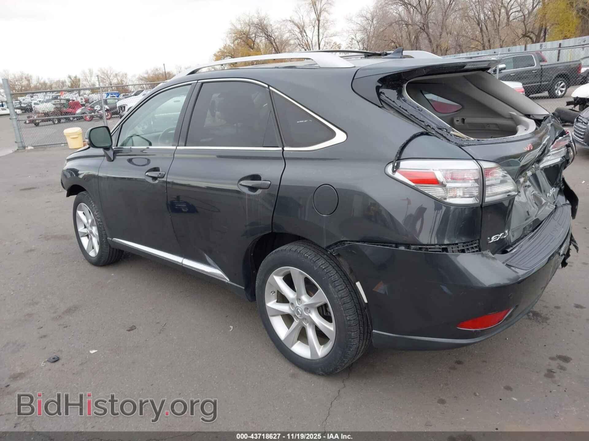 2010 LEXUS RX 350 - VIN: JTJBK1BA8A2006159 - Фото 3