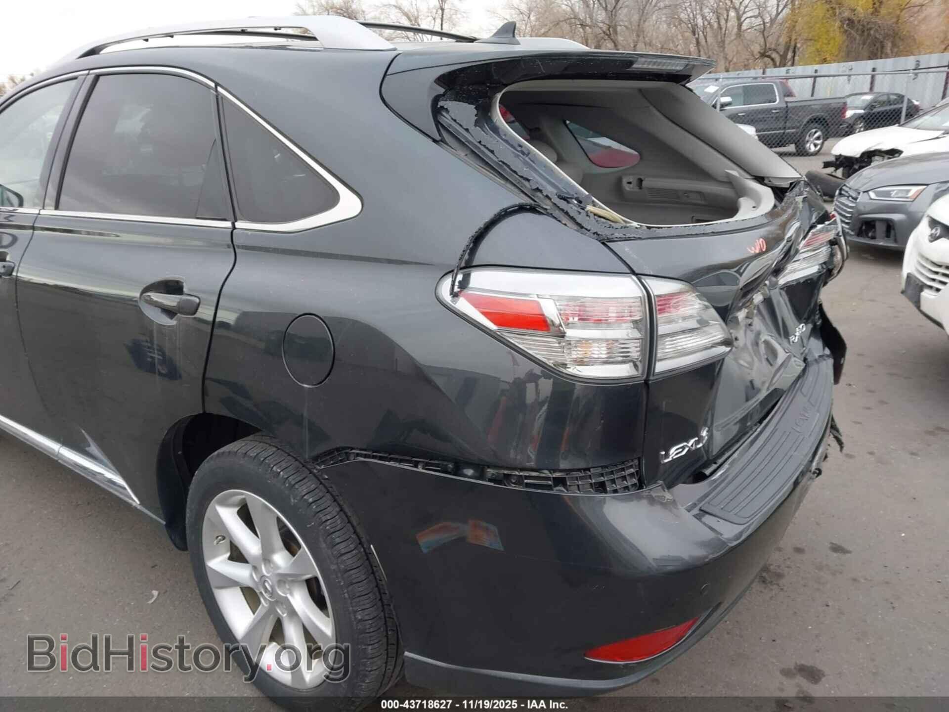 2010 LEXUS RX 350 - VIN: JTJBK1BA8A2006159 - Фото 6