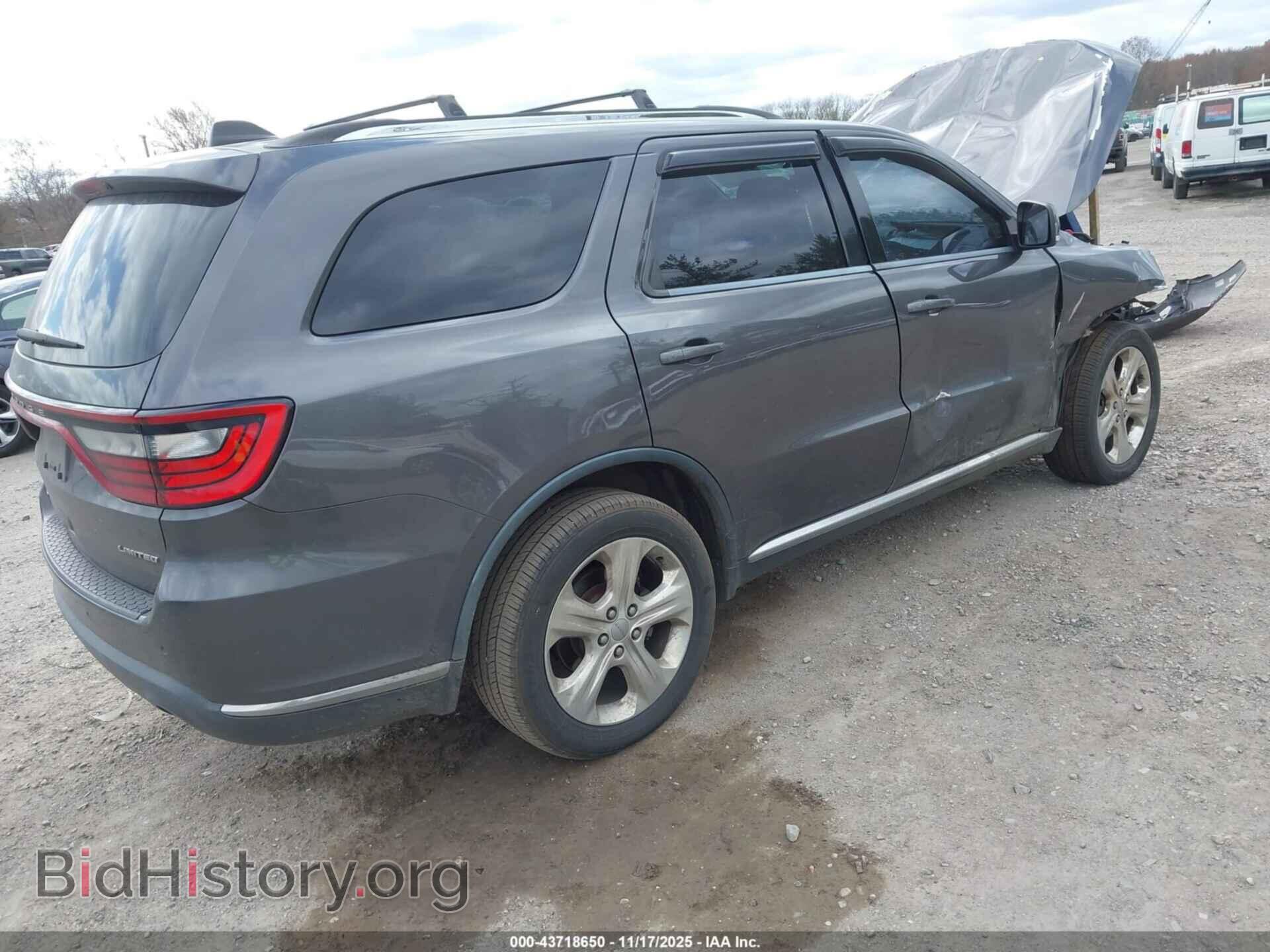 2015 DODGE DURANGO - VIN: 1C4RDJDG9FC112182 - Фото 4