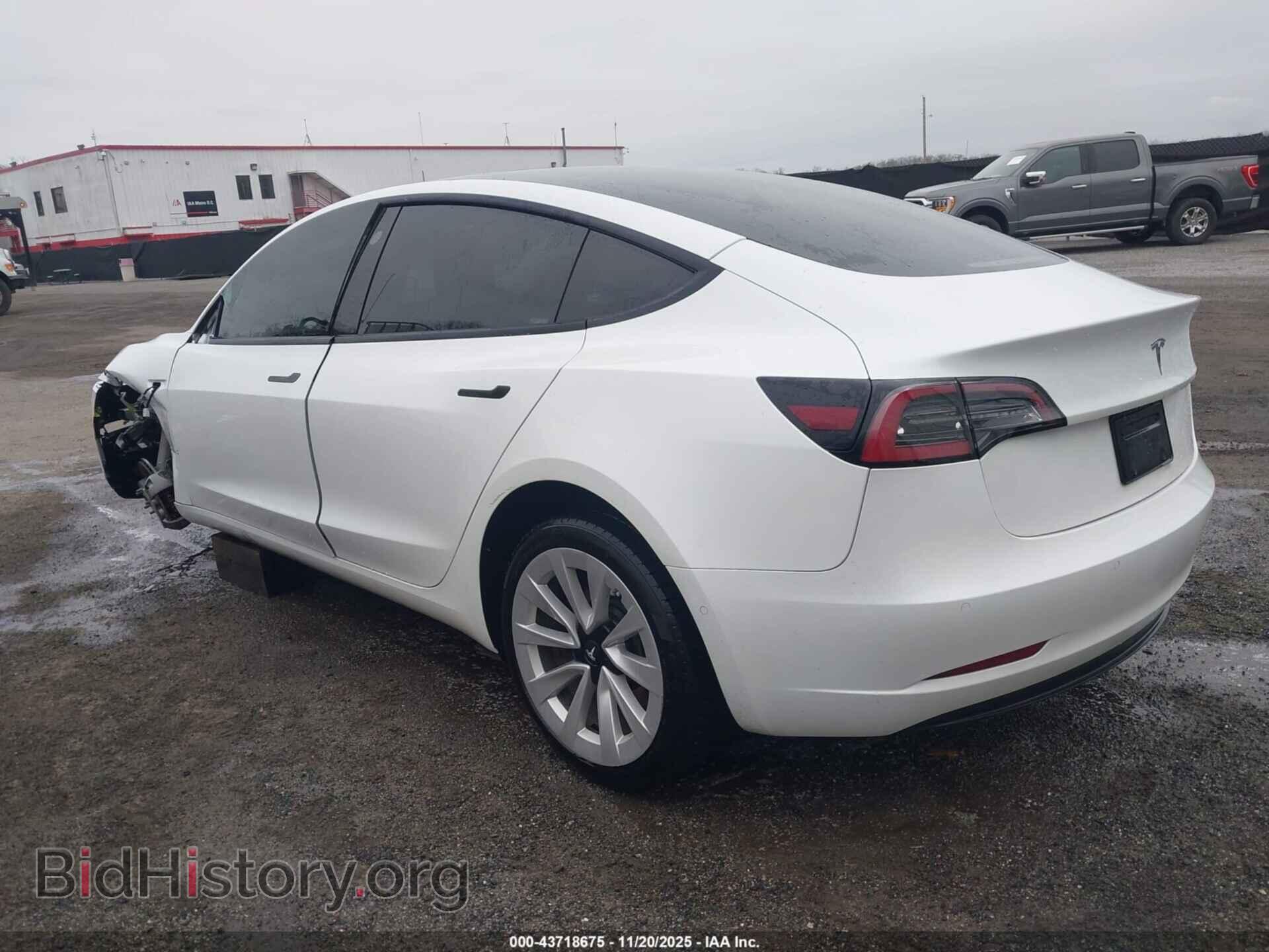 2022 TESLA MODEL 3 - VIN: 5YJ3E1EA8NF303350 - Фото 3