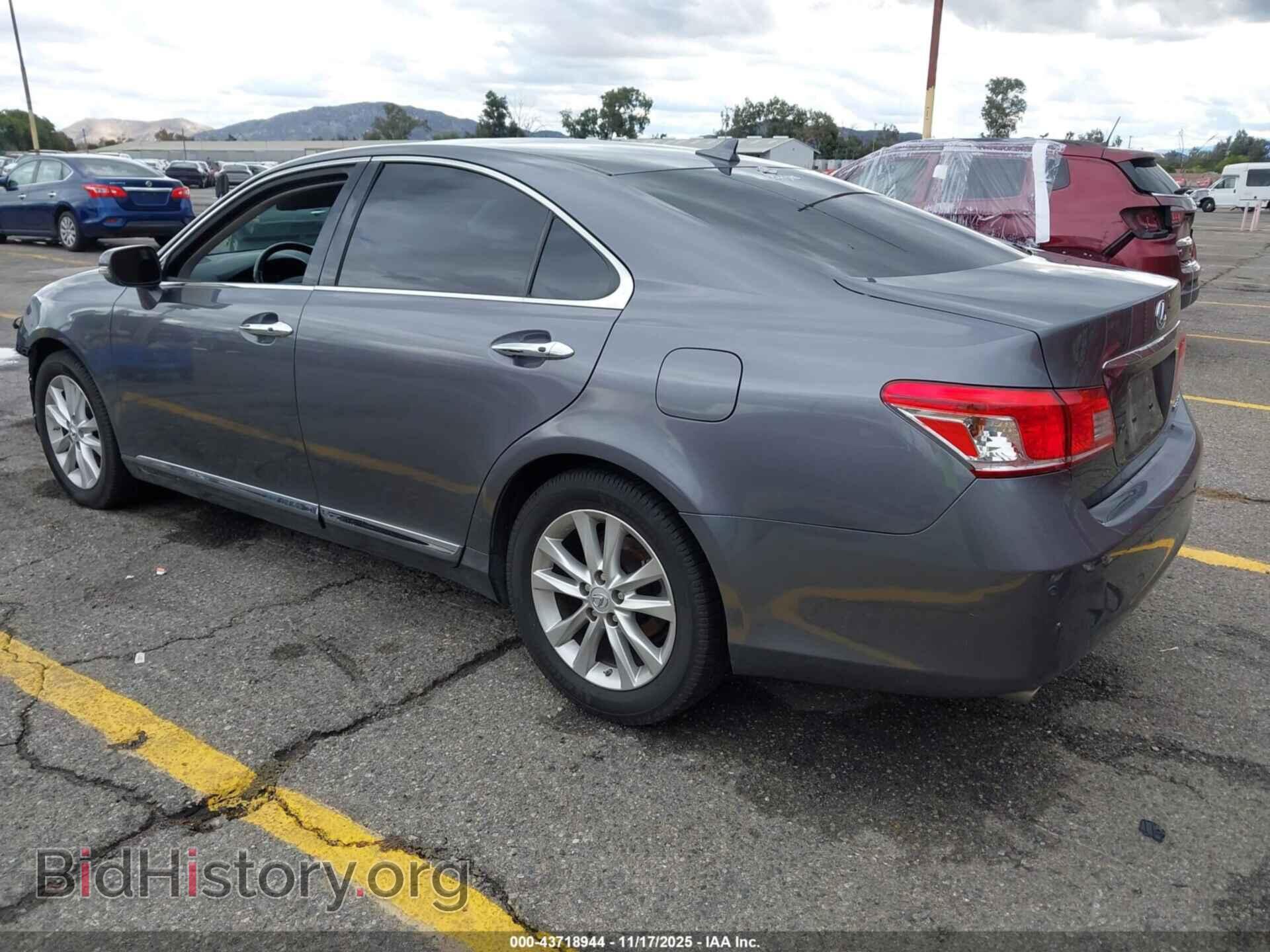 2012 LEXUS ES 350 - VIN: JTHBK1EG5C2509281 - Фото 3