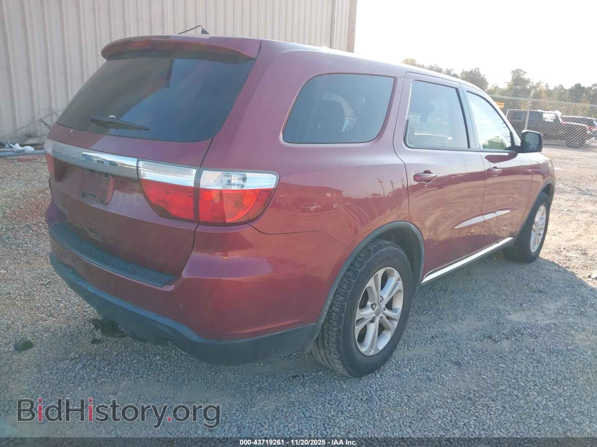 2013 DODGE DURANGO - VIN: 1C4RDHAG4DC662156 - Фото 4