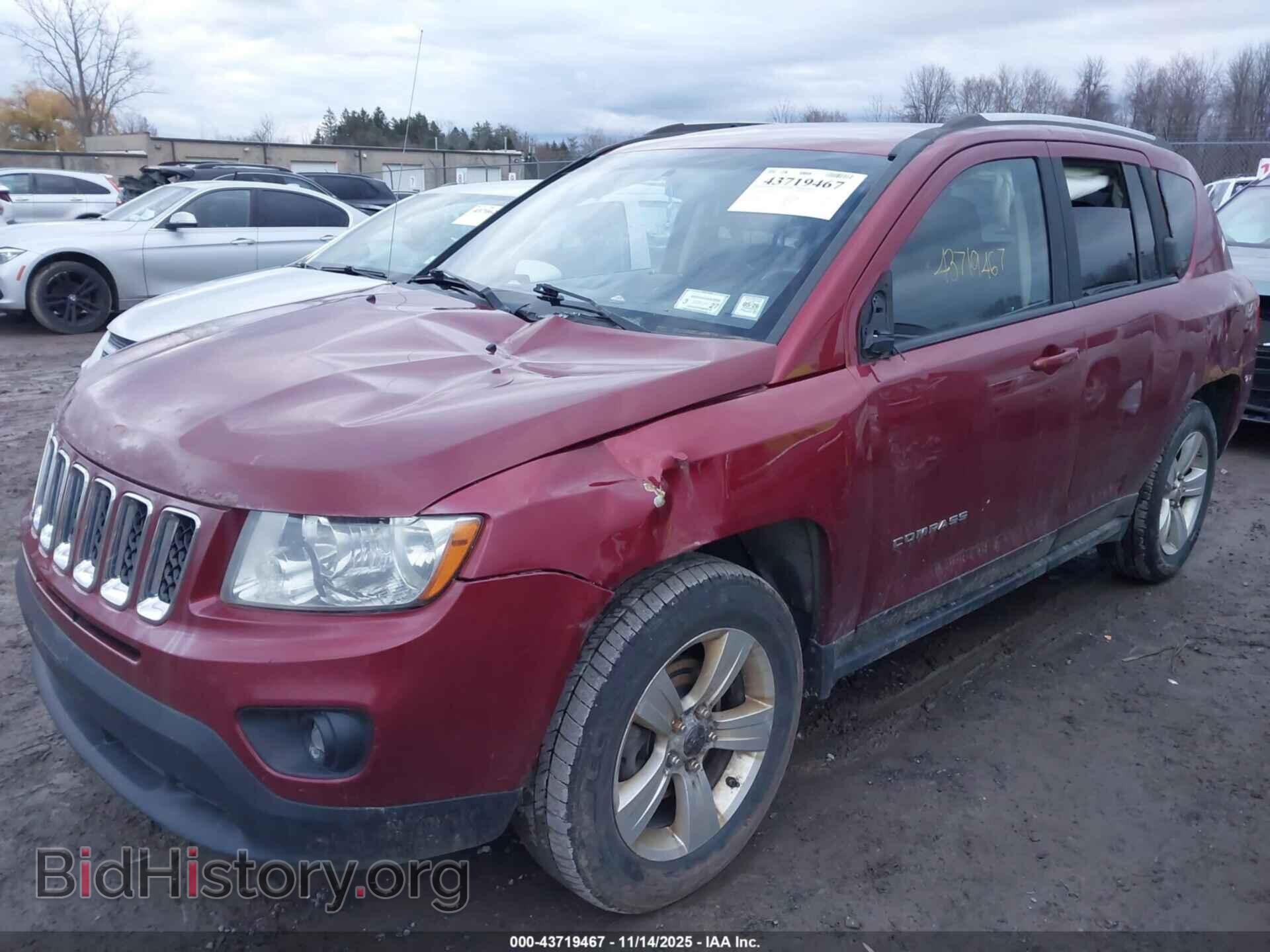 2012 JEEP COMPASS - VIN: 1C4NJDEBXCD650326 - Фото 2