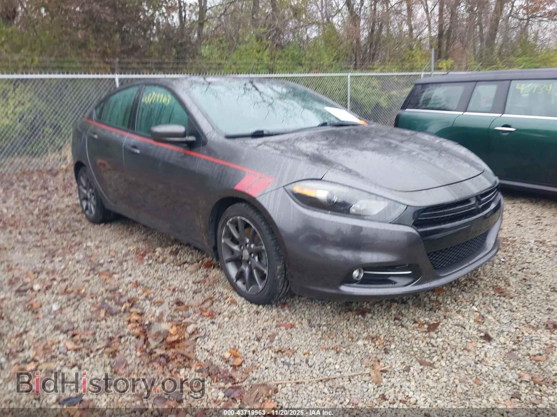 Photo 1C3CDFBB7FD378180 - DODGE DART 2015