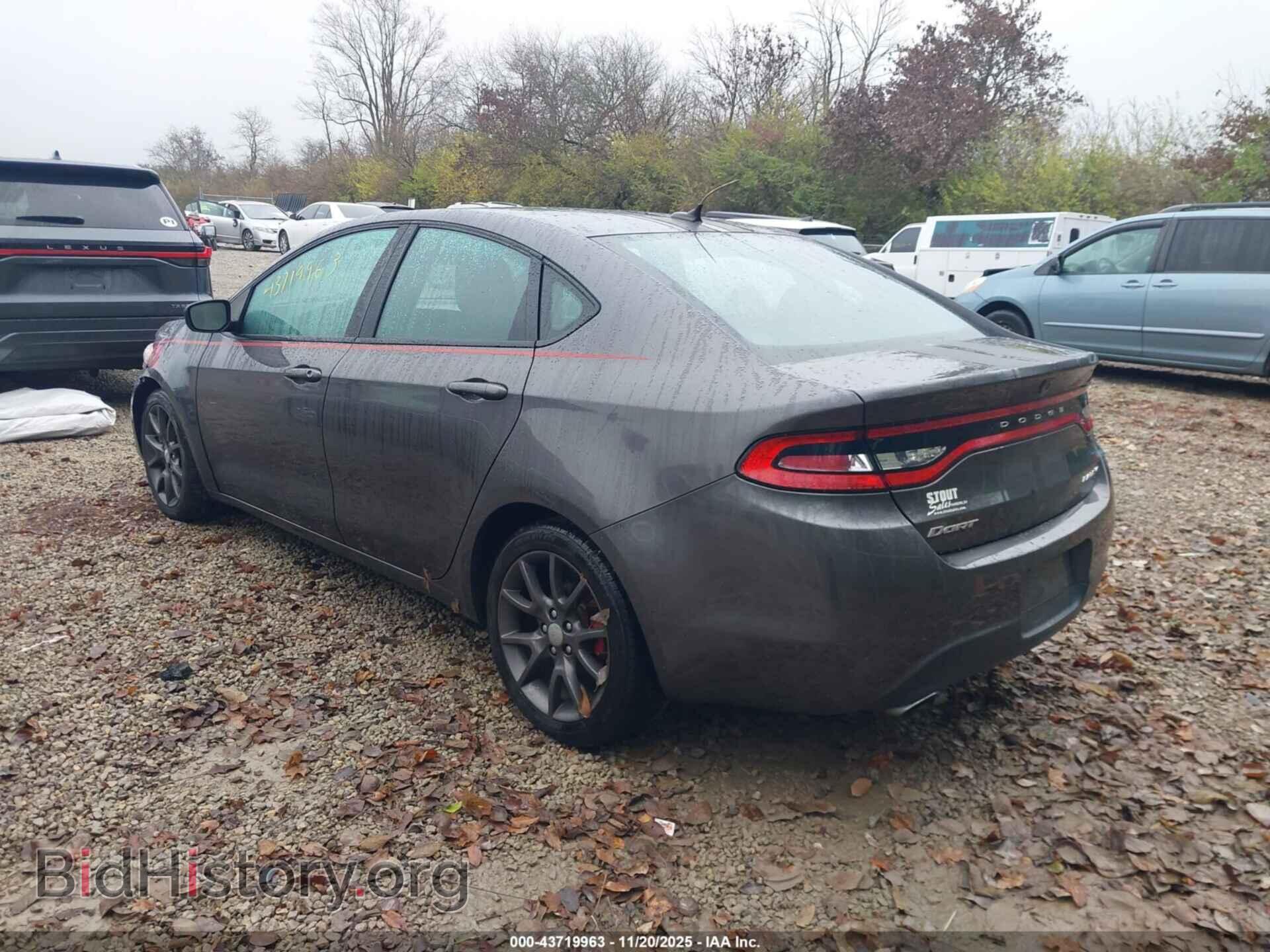 2015 DODGE DART - VIN: 1C3CDFBB7FD378180 - Фото 3