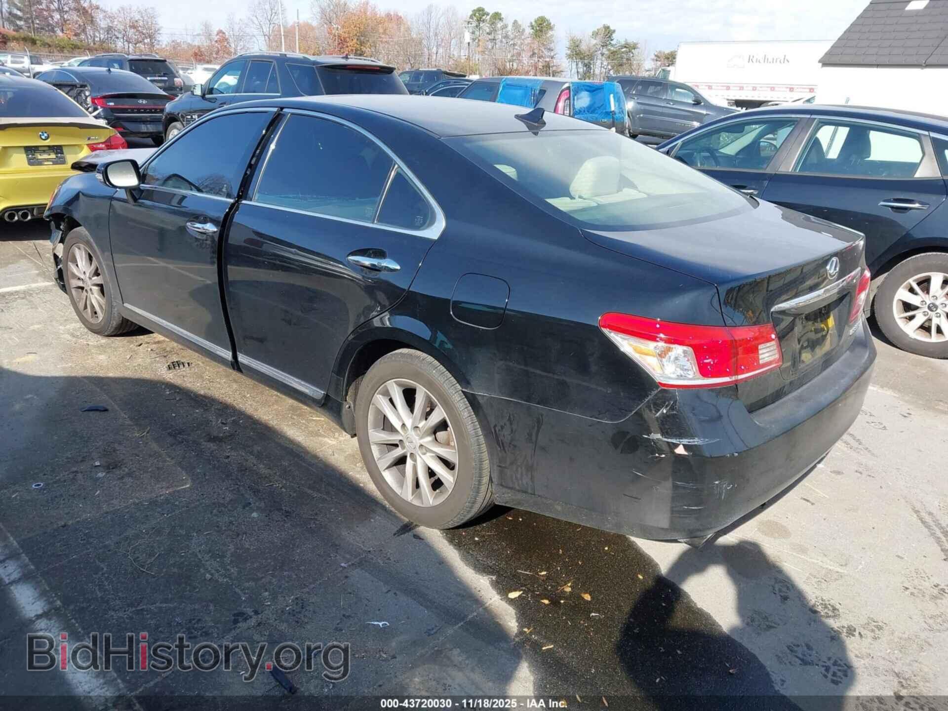 2012 LEXUS ES 350 - VIN: JTHBK1EG1C2508757 - Фото 3