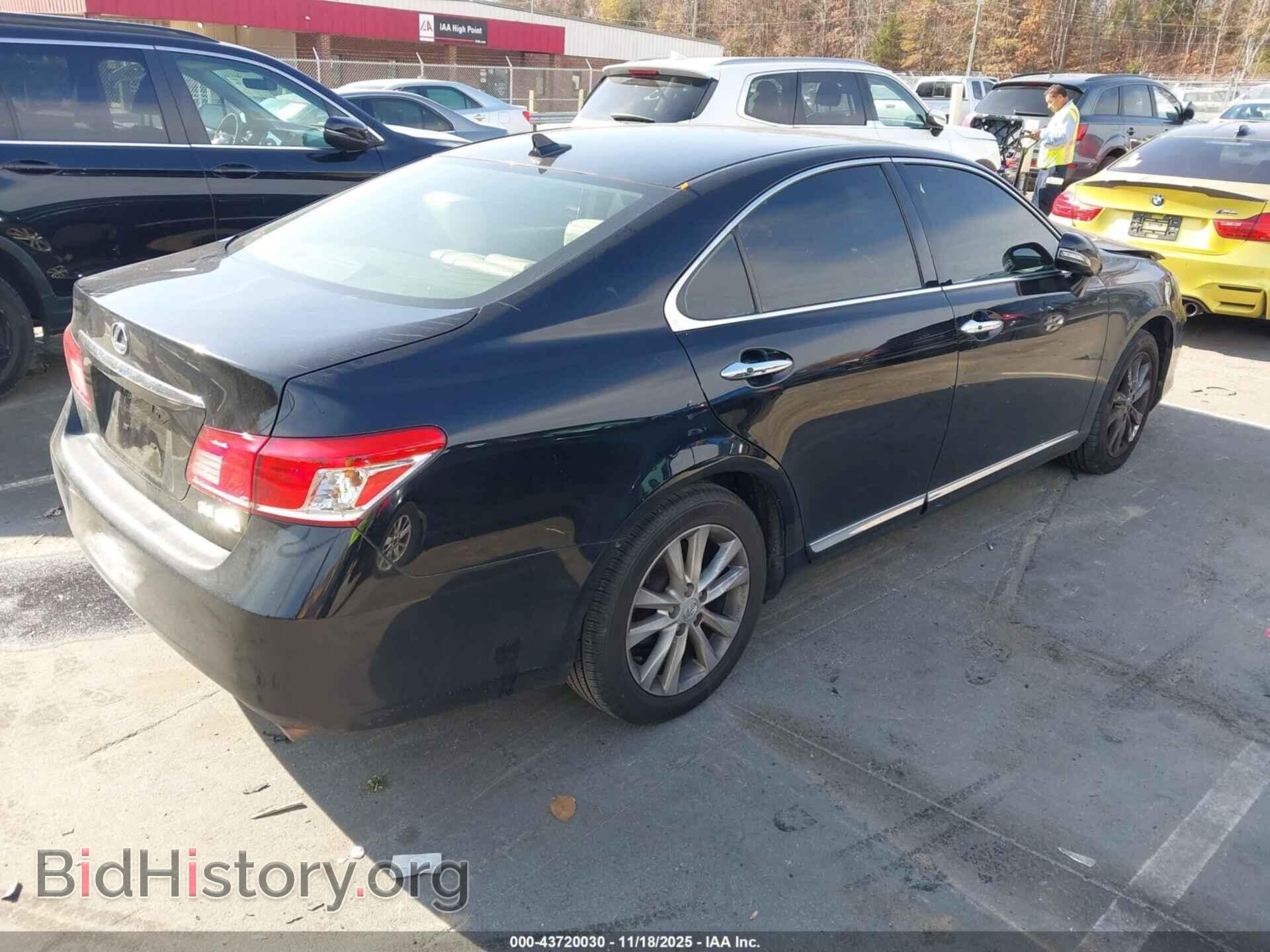 2012 LEXUS ES 350 - VIN: JTHBK1EG1C2508757 - Фото 4