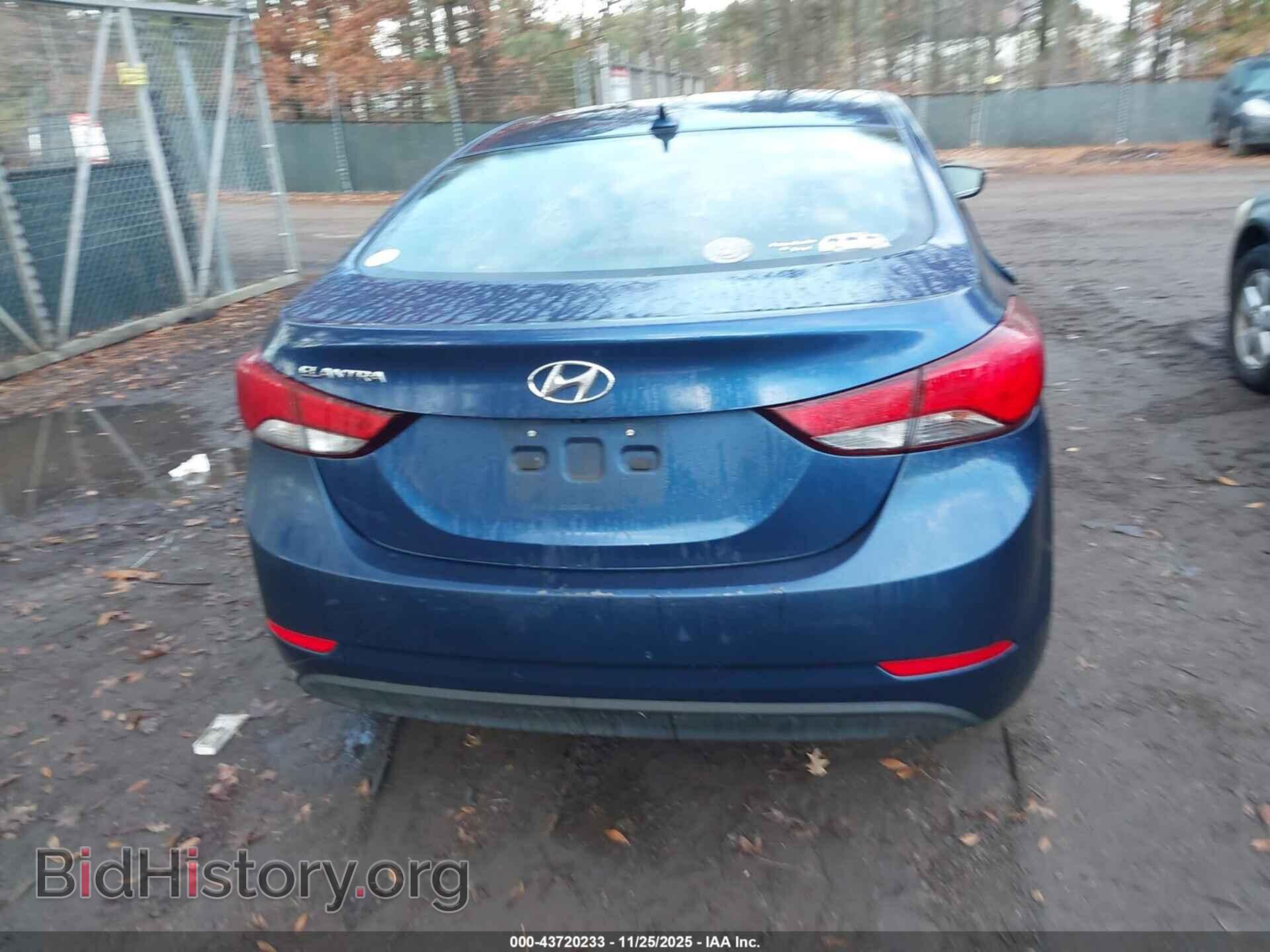 2016 HYUNDAI ELANTRA - VIN: 5NPDH4AE8GH746608 - Фото 16