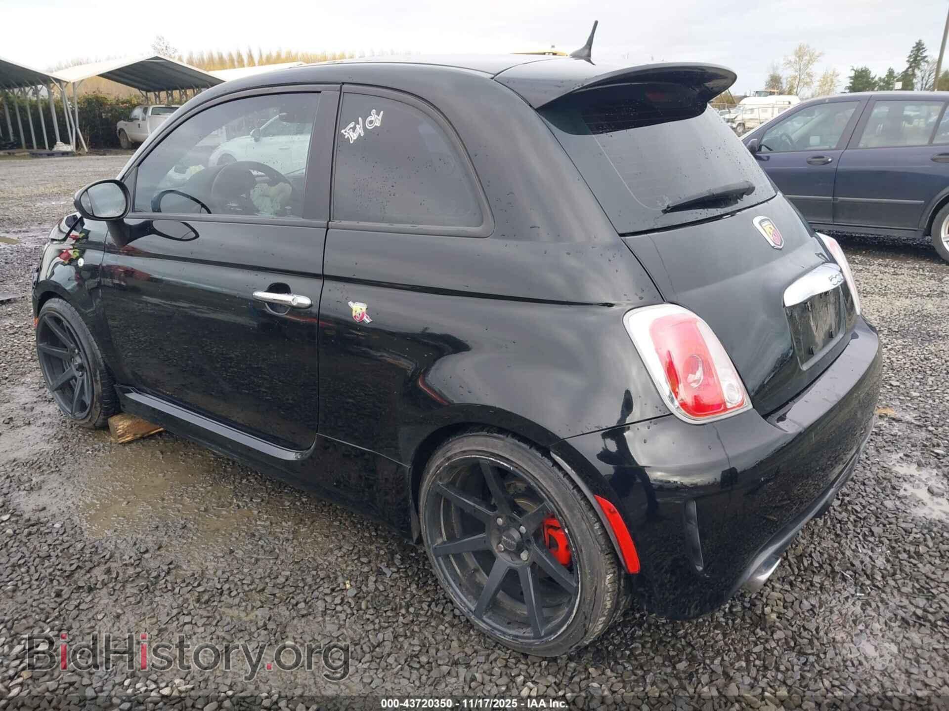 2015 FIAT 500 - VIN: 3C3CFFFH0FT676931 - Фото 3
