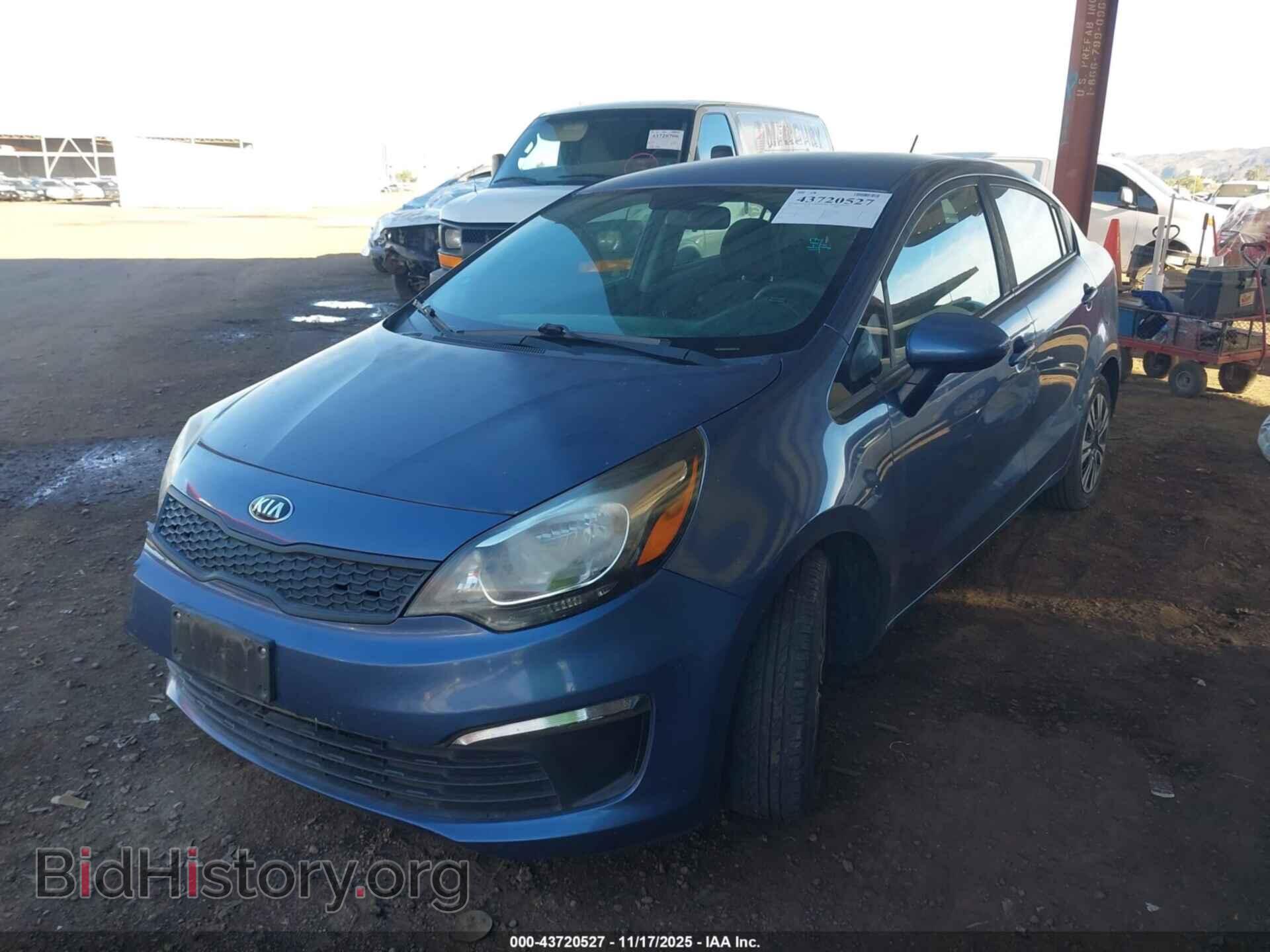 2016 KIA RIO - VIN: KNADM4A31G6692456 - Фото 2