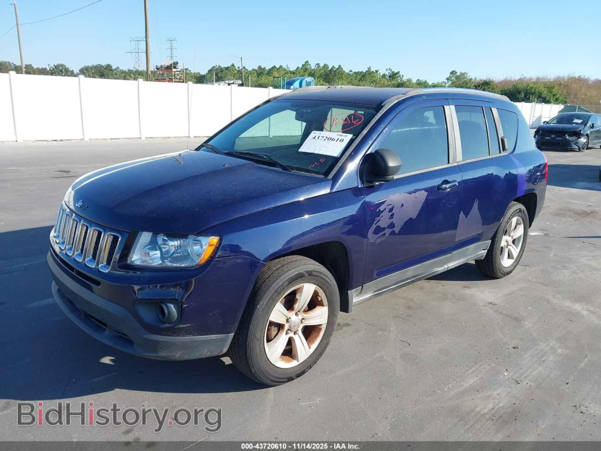 2012 JEEP COMPASS - VIN: 1C4NJCEBXCD665659 - Фото 2