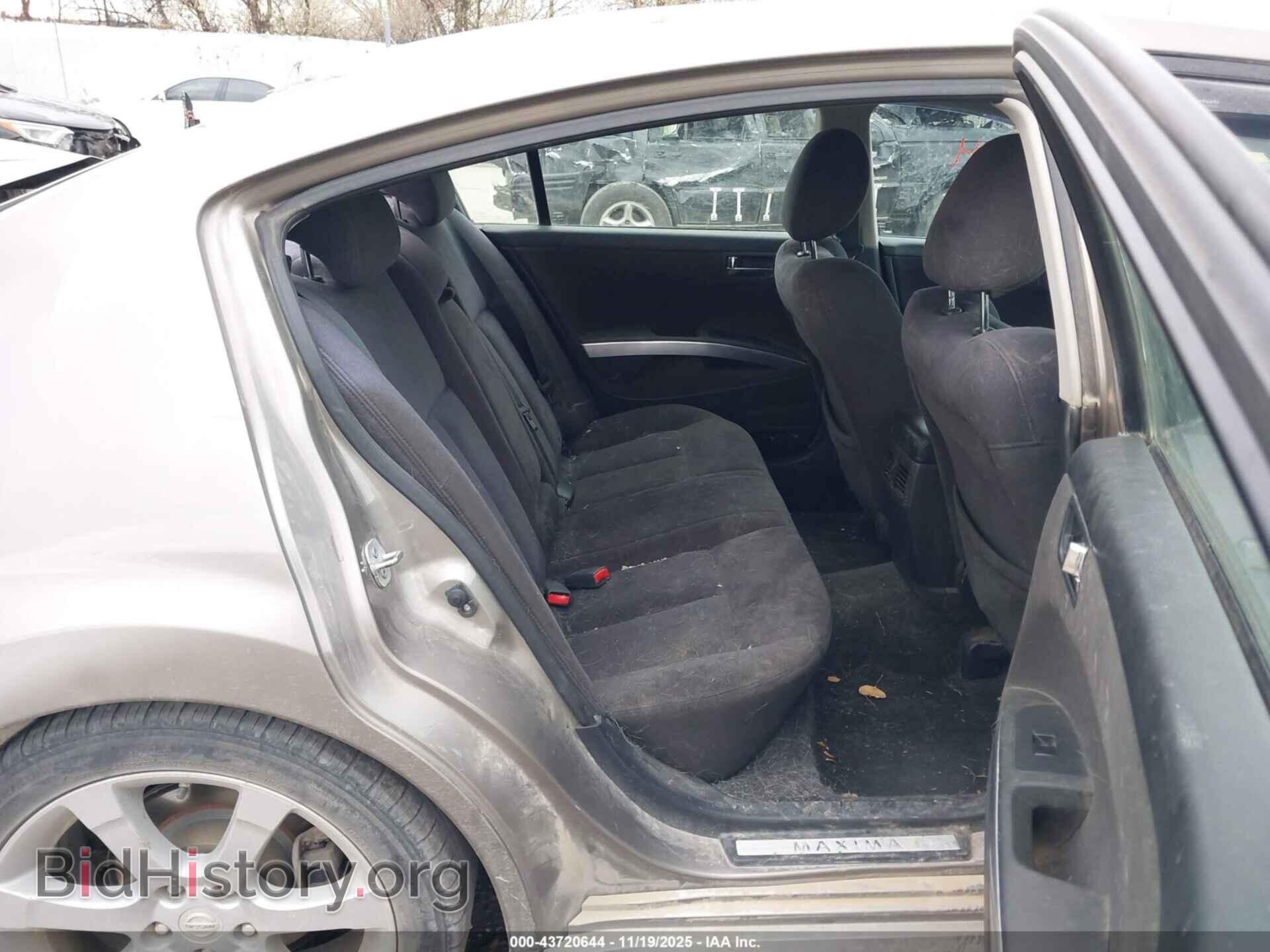 2008 NISSAN MAXIMA - VIN: 1N4BA41E28C802489 - Фото 8