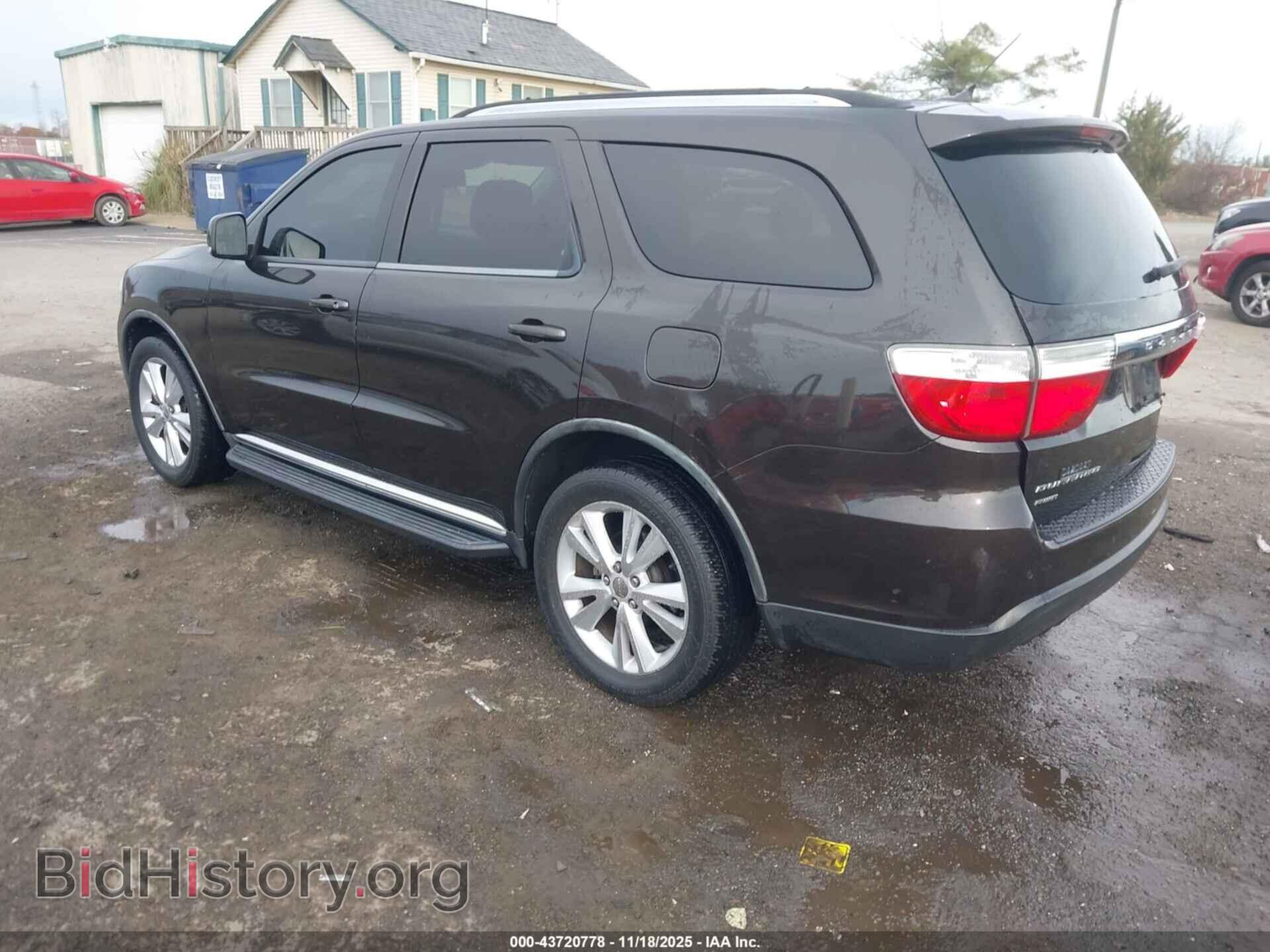 2012 DODGE DURANGO - VIN: 1C4RDJDG3CC198004 - Фото 3