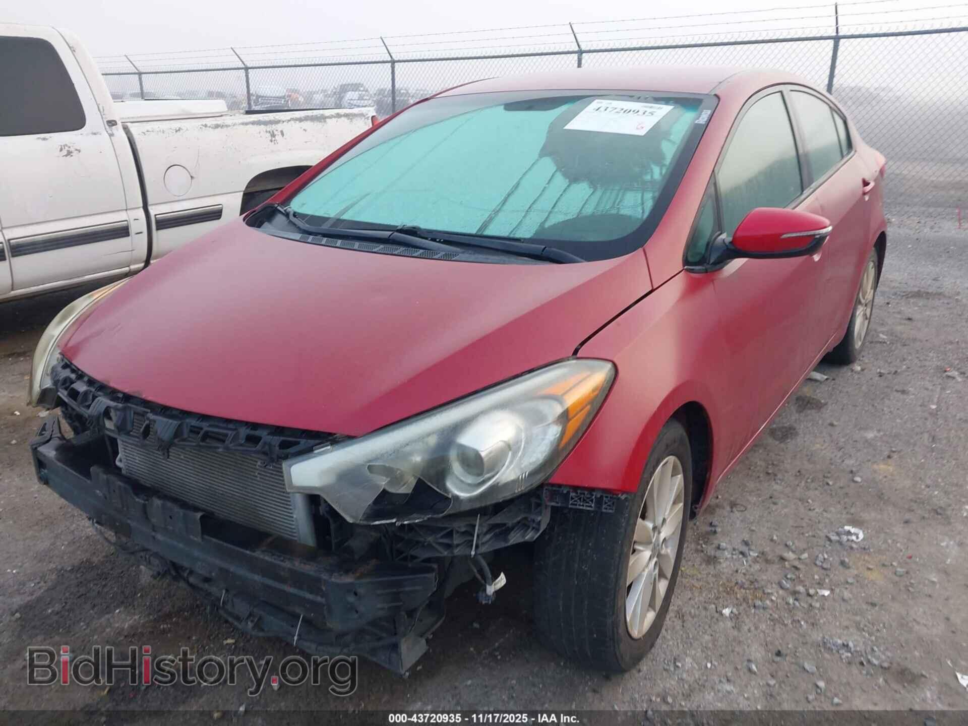 2014 KIA FORTE - VIN: KNAFX4A67E5137430 - Фото 2