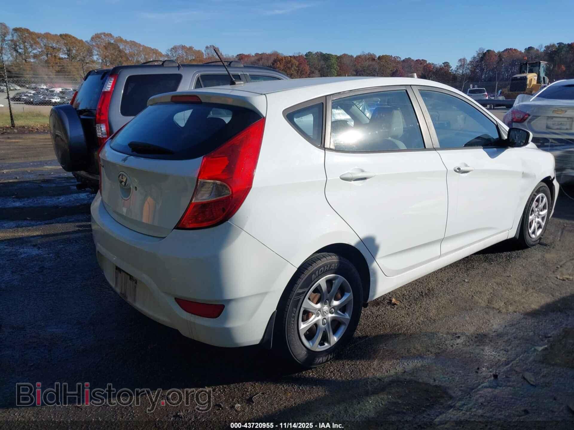 2014 HYUNDAI ACCENT - VIN: KMHCT5AE3EU165399 - Фото 4