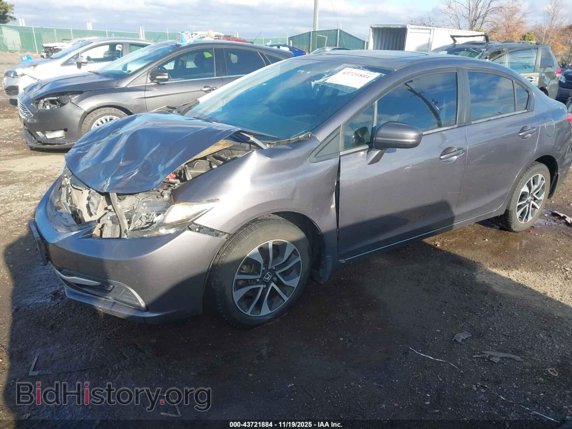 2015 HONDA CIVIC - VIN: 19XFB2F88FE048827 - Фото 2