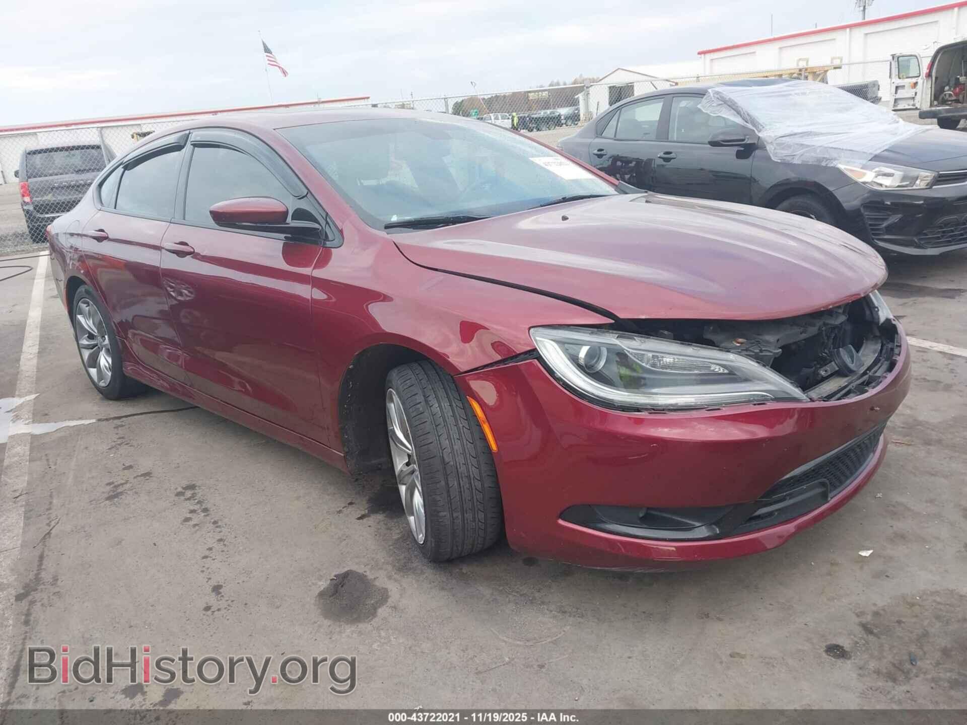 Photo 1C3CCCBB0FN587952 - CHRYSLER 200 2015