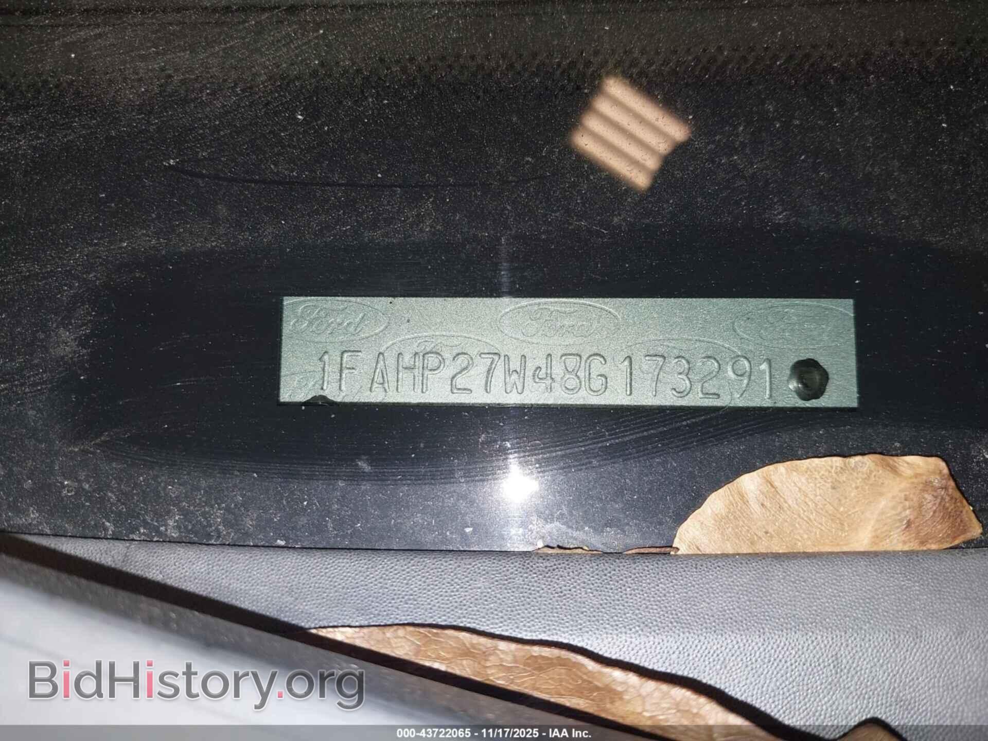 2008 FORD TAURUS - VIN: 1FAHP27W48G173291 - Фото 9