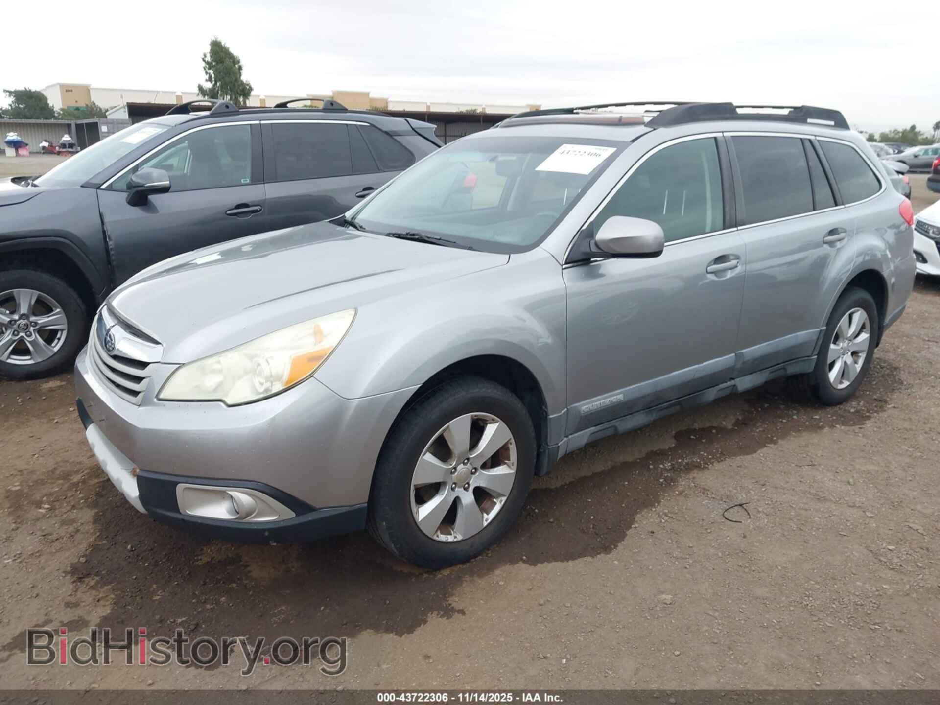 2011 SUBARU OUTBACK - VIN: 4S4BRBLC6B3367384 - Фото 2