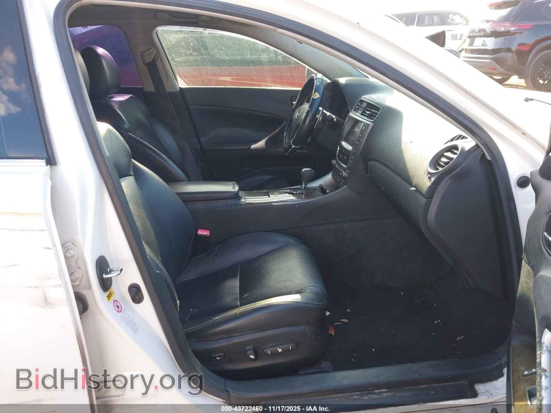 2009 LEXUS IS 250 - VIN: JTHBK262592087076 - Фото 5
