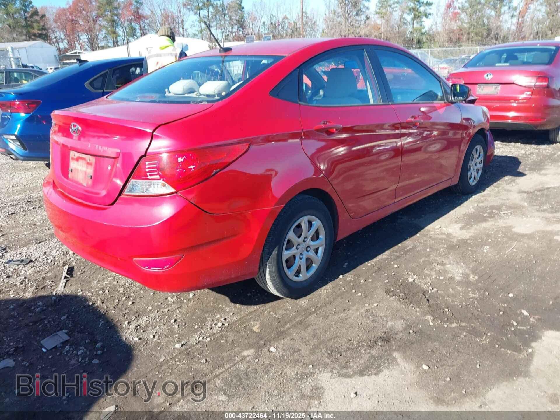 2013 HYUNDAI ACCENT - VIN: KMHCT4AE4DU395963 - Фото 4