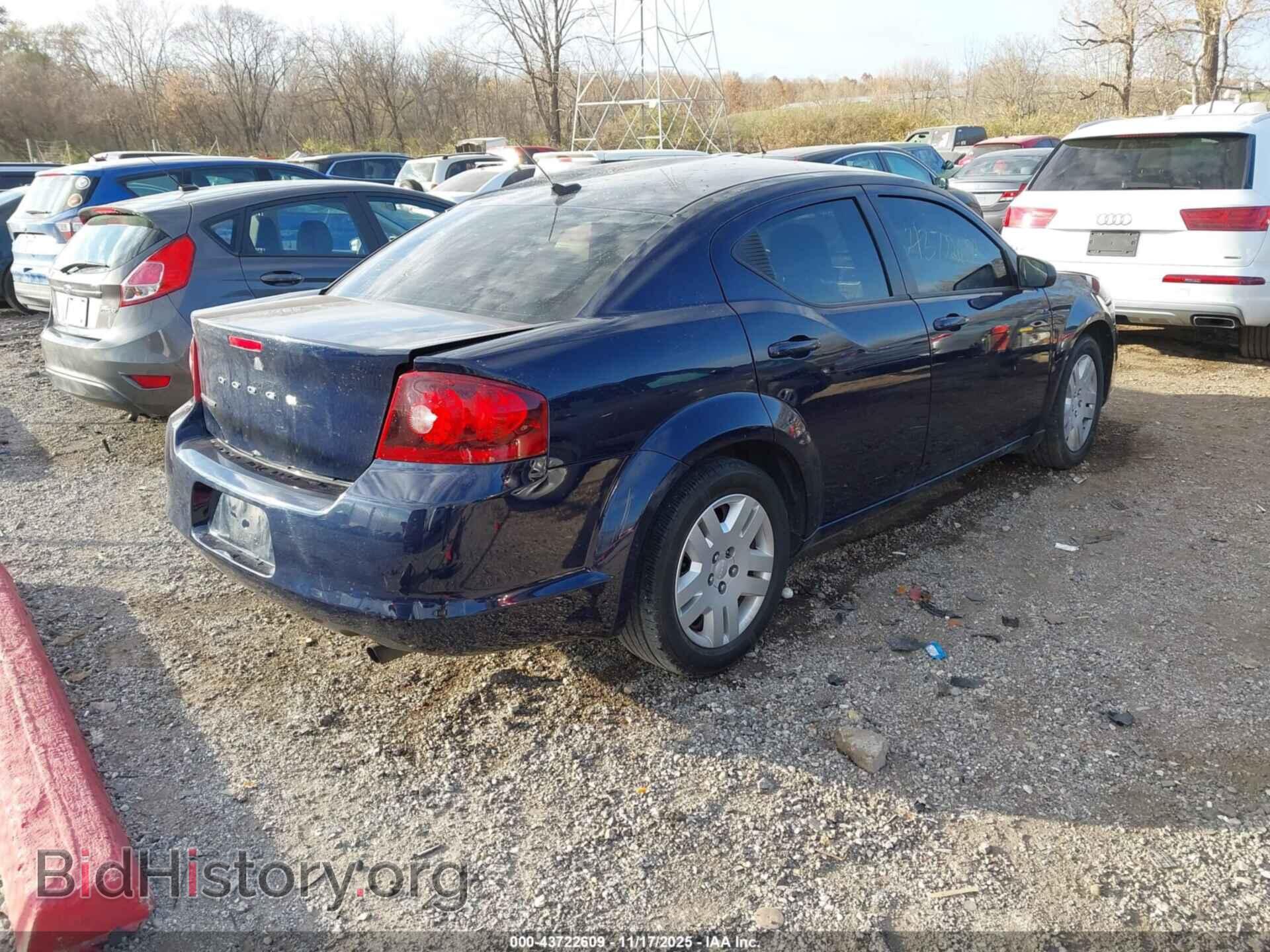 2013 DODGE AVENGER - VIN: 1C3CDZAB8DN623062 - Фото 4