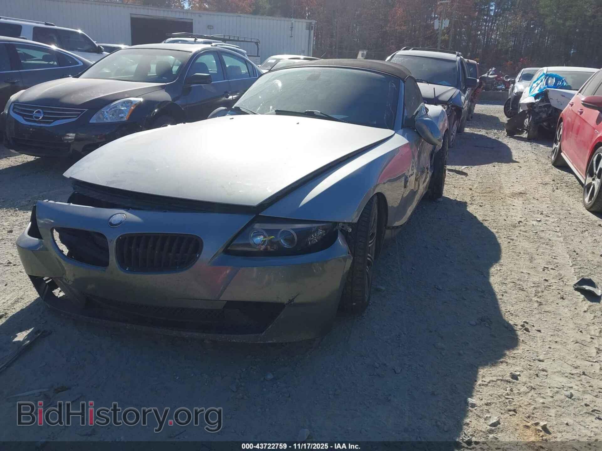 2006 BMW Z4 - VIN: 4USBU53566LX01838 - Фото 2